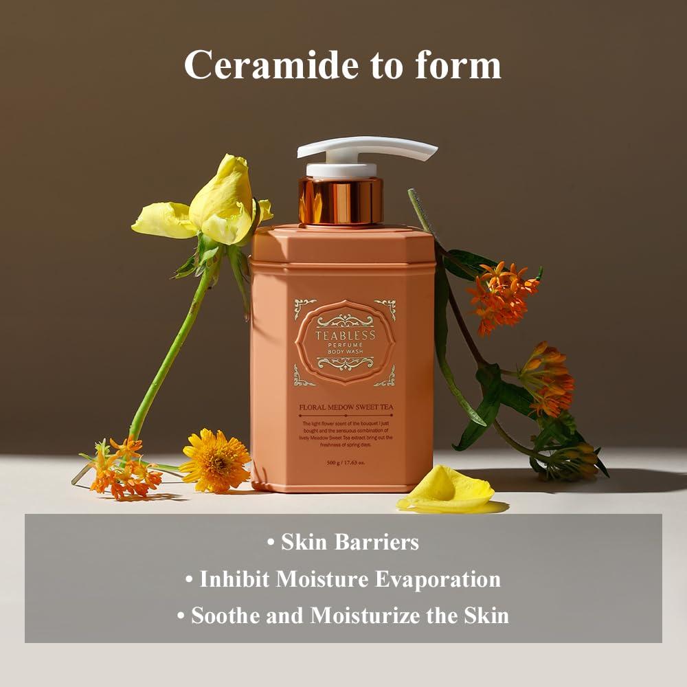 Jabón Corporal Vegano Floral Meadow Sweet Tea 500g - Hidratante