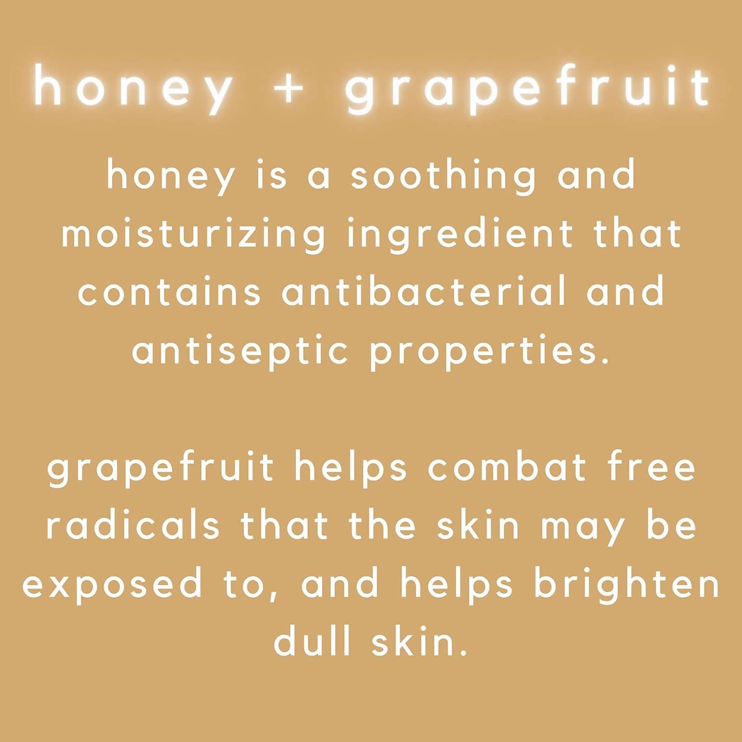 Limpiador Facial Exfoliante Diario Sol + Luna 151.4 ml Miel Pomelo