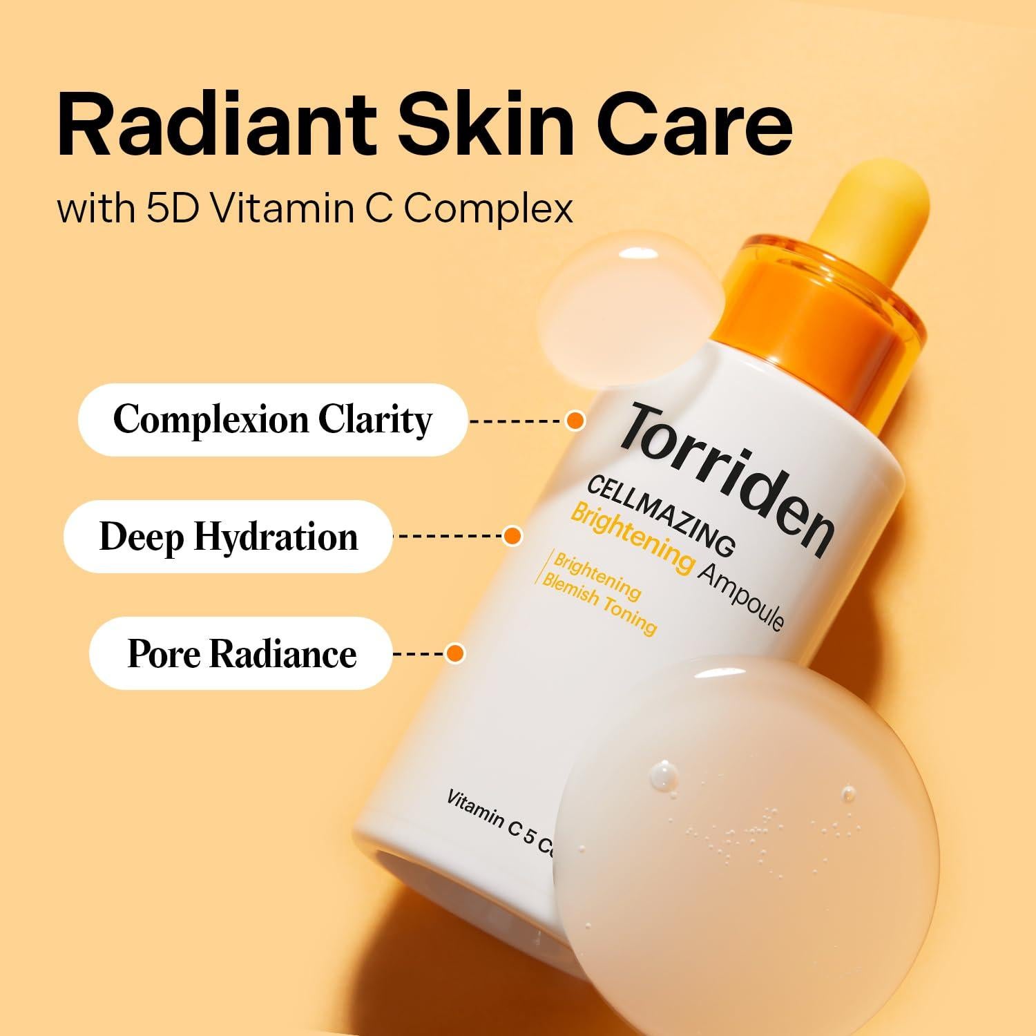 Suero Facial Torriden CELLMAZING Vita C 30ml - Vitamina C 5D