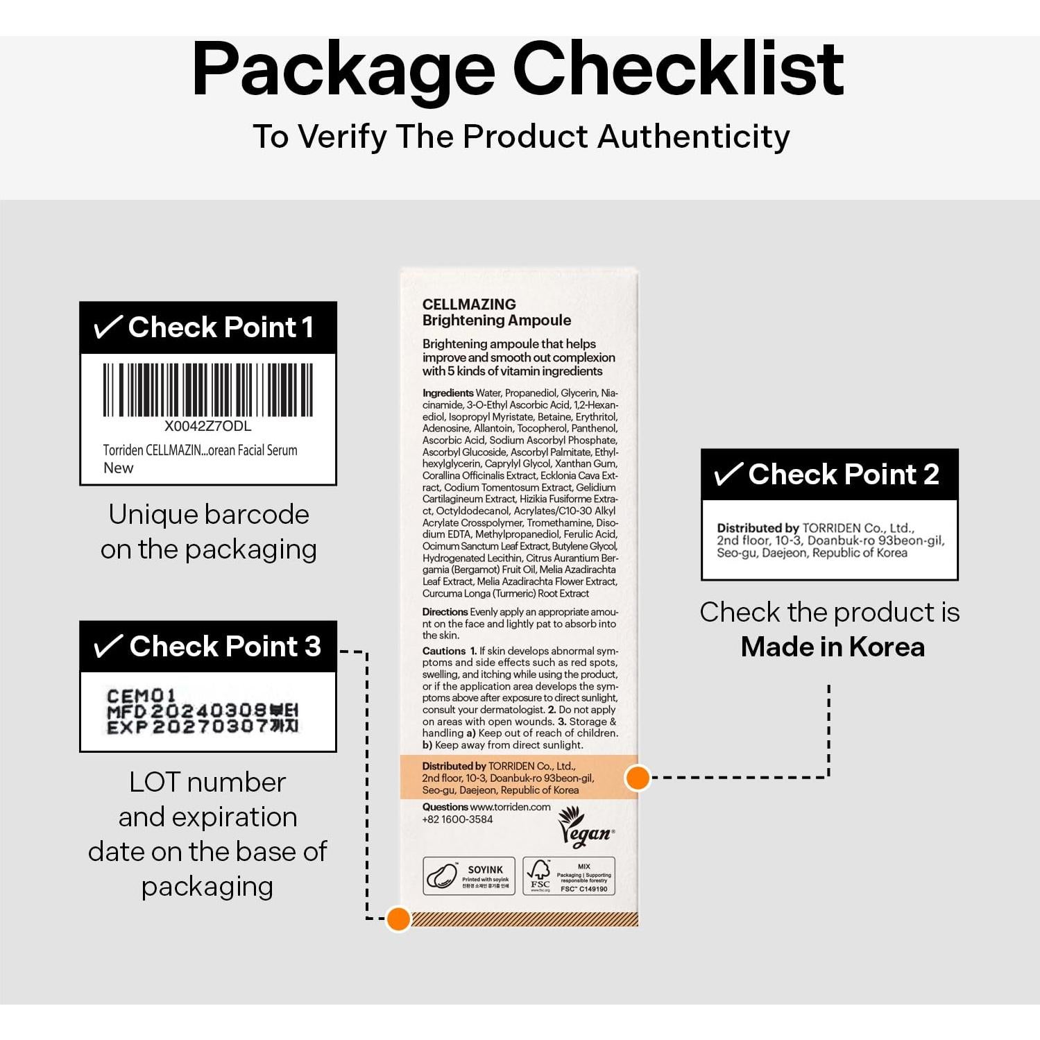 Suero Facial Torriden CELLMAZING Vita C 30ml - Vitamina C 5D