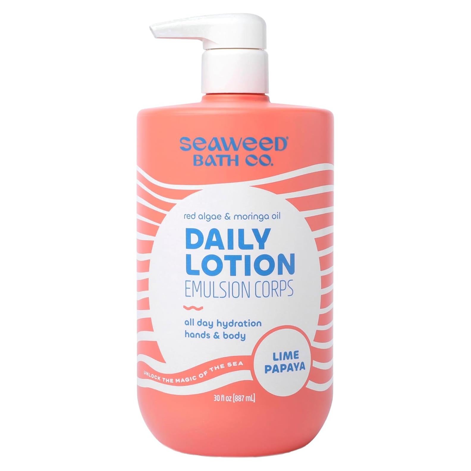 Loción Diaria Hidratante Papaya y Limón Seaweed Bath Co, 850 g