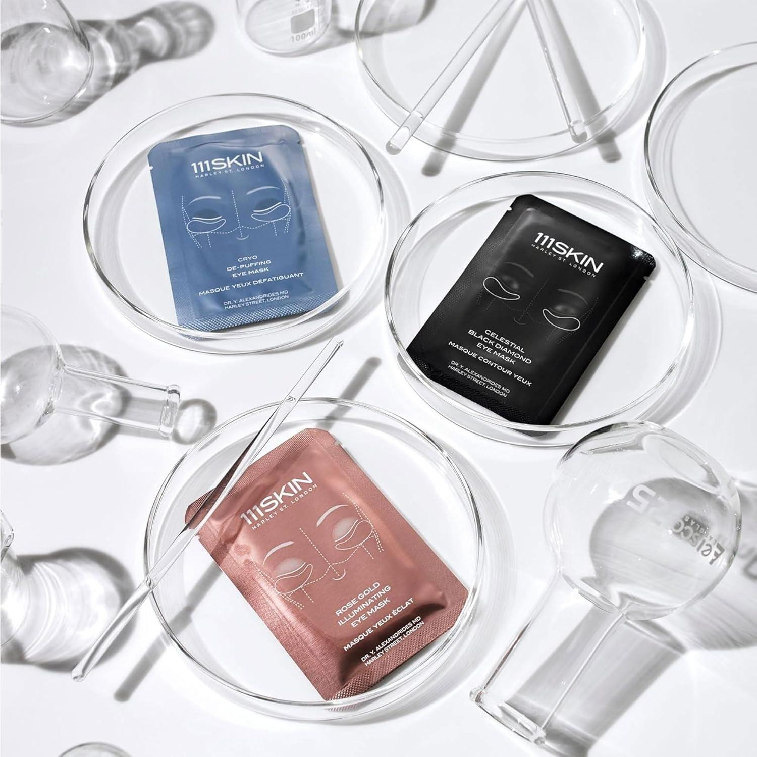 Mascarilla para Ojos 111SKIN Black Diamond - 8 Pares Hidratantes