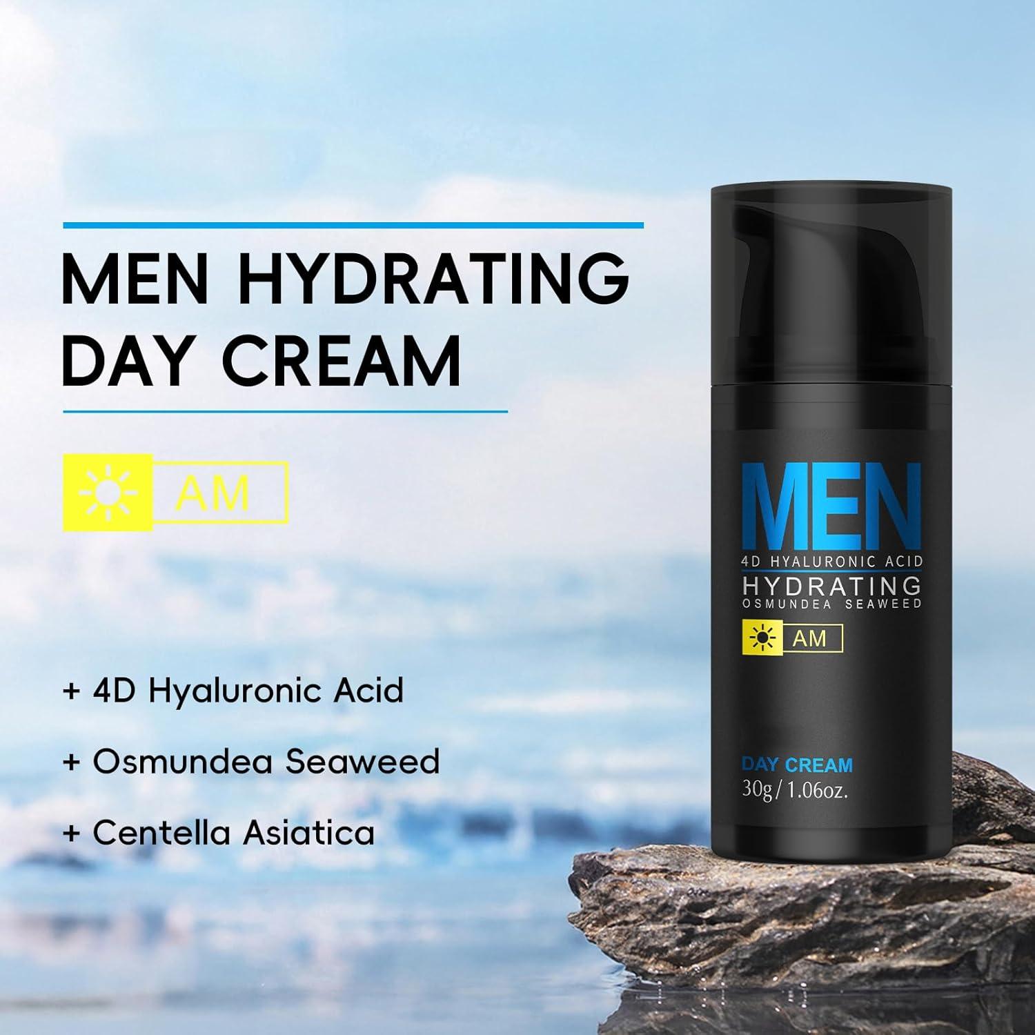 Crema Hidratante Facial para Hombres Easilydays 30g Antienvejecimiento