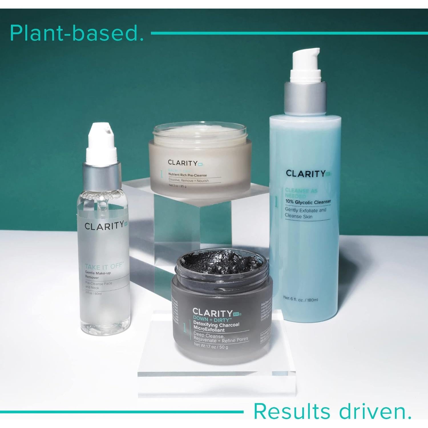 Limpiador Facial ClarityRx 177 ml Hidratante Natural Vitaminas