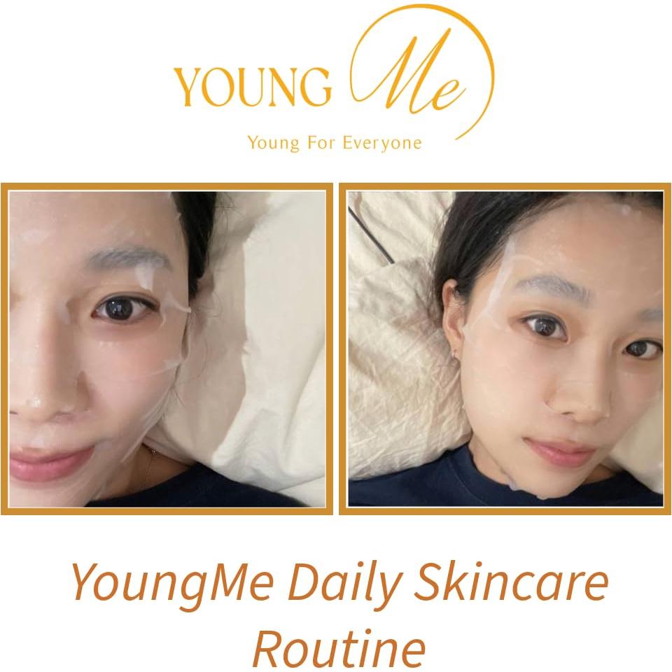 Máscara Facial Hipoalergénica YoungMe Radiant Glamour 25g x 6