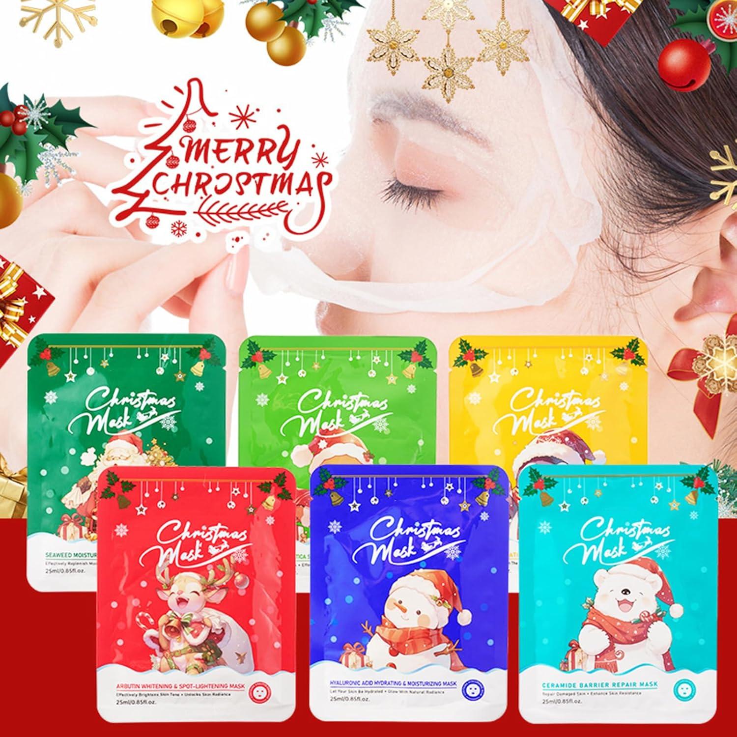 Conjunto de 12 Mascarillas Faciales Hidratantes Xiuxixu