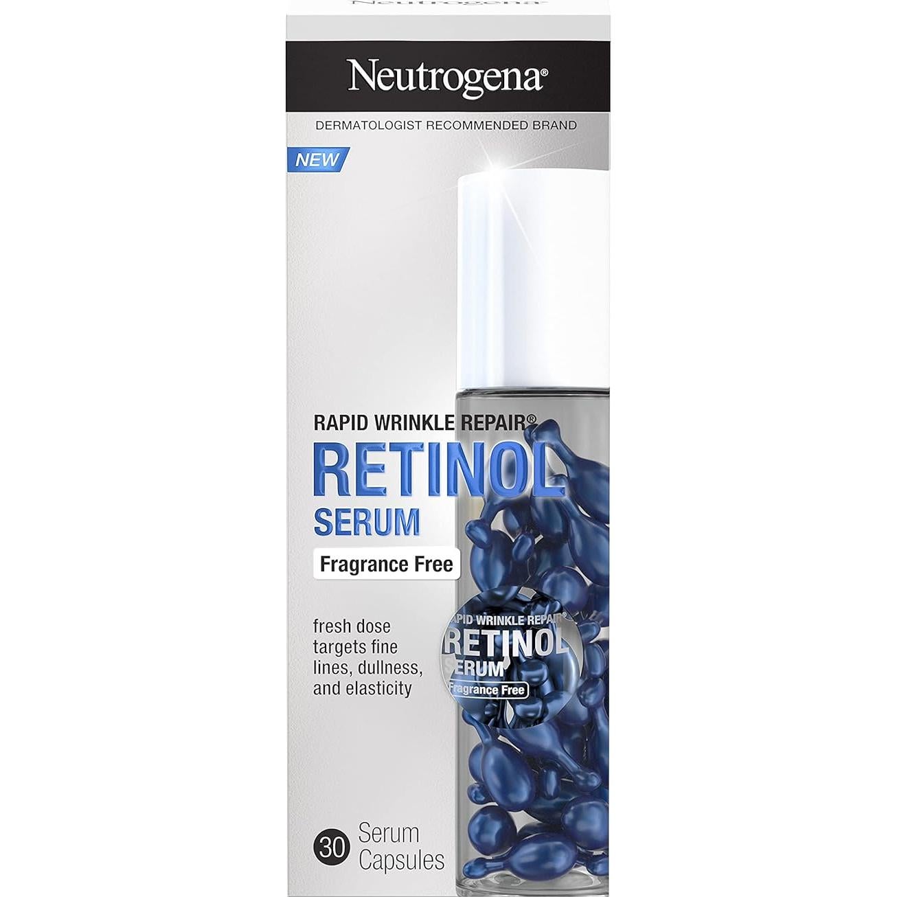 Cápsulas Suero Facial Retinol Neutrogena 30 ct Antiarrugas