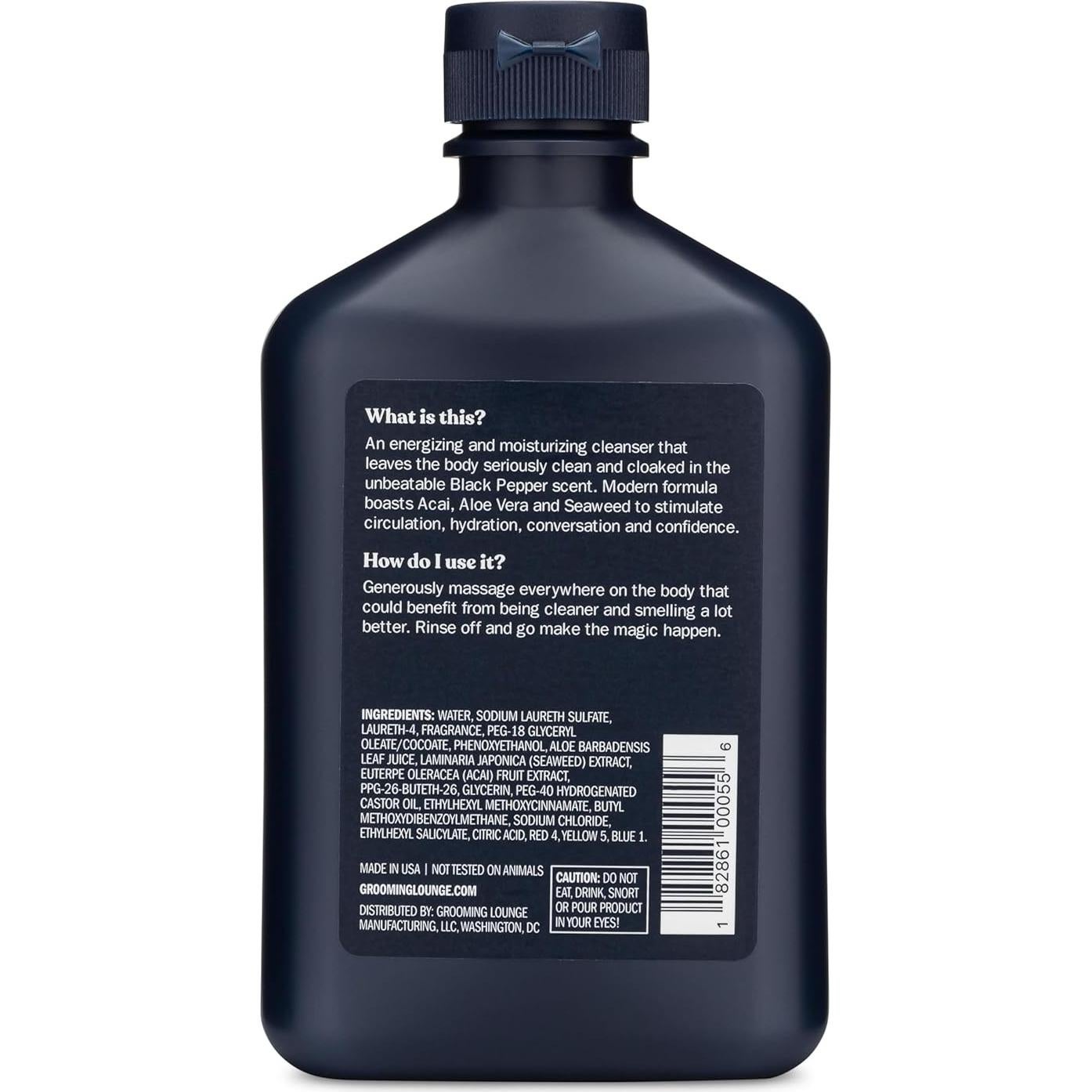 Gel de Ducha Hidratante Grooming Lounge 326 g - Aroma Acai