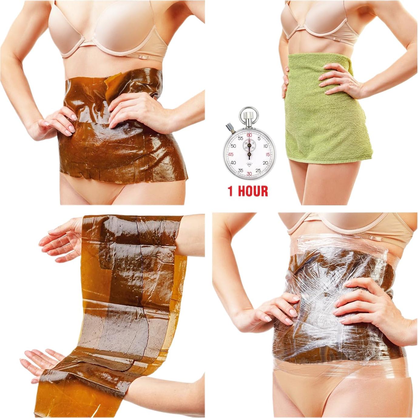 Envoltura Corporal Anti-Celulitis Kelp Retinol Cafeína 226g