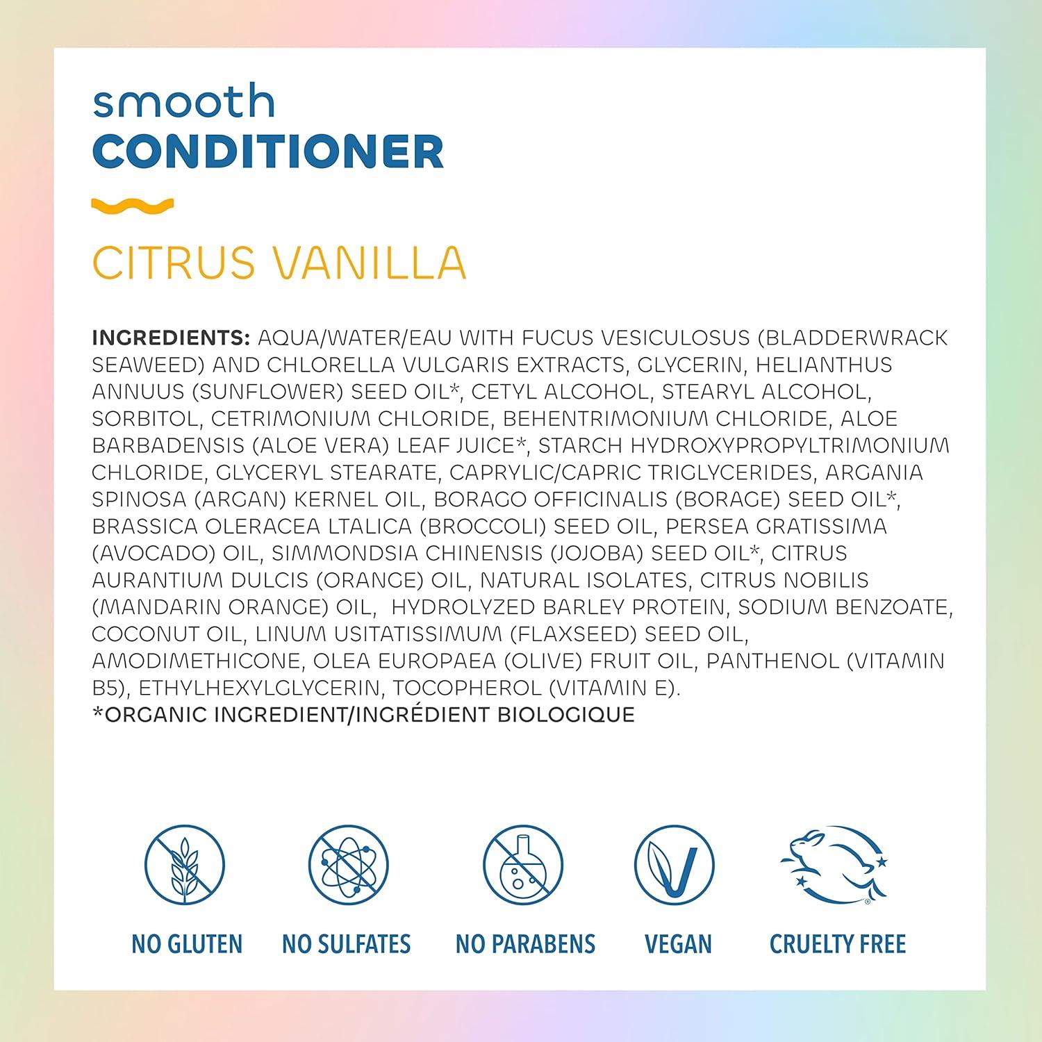 Juego de Champú y Acondicionador Seaweed Bath Co. 340g - Suave Vainilla Cítrica