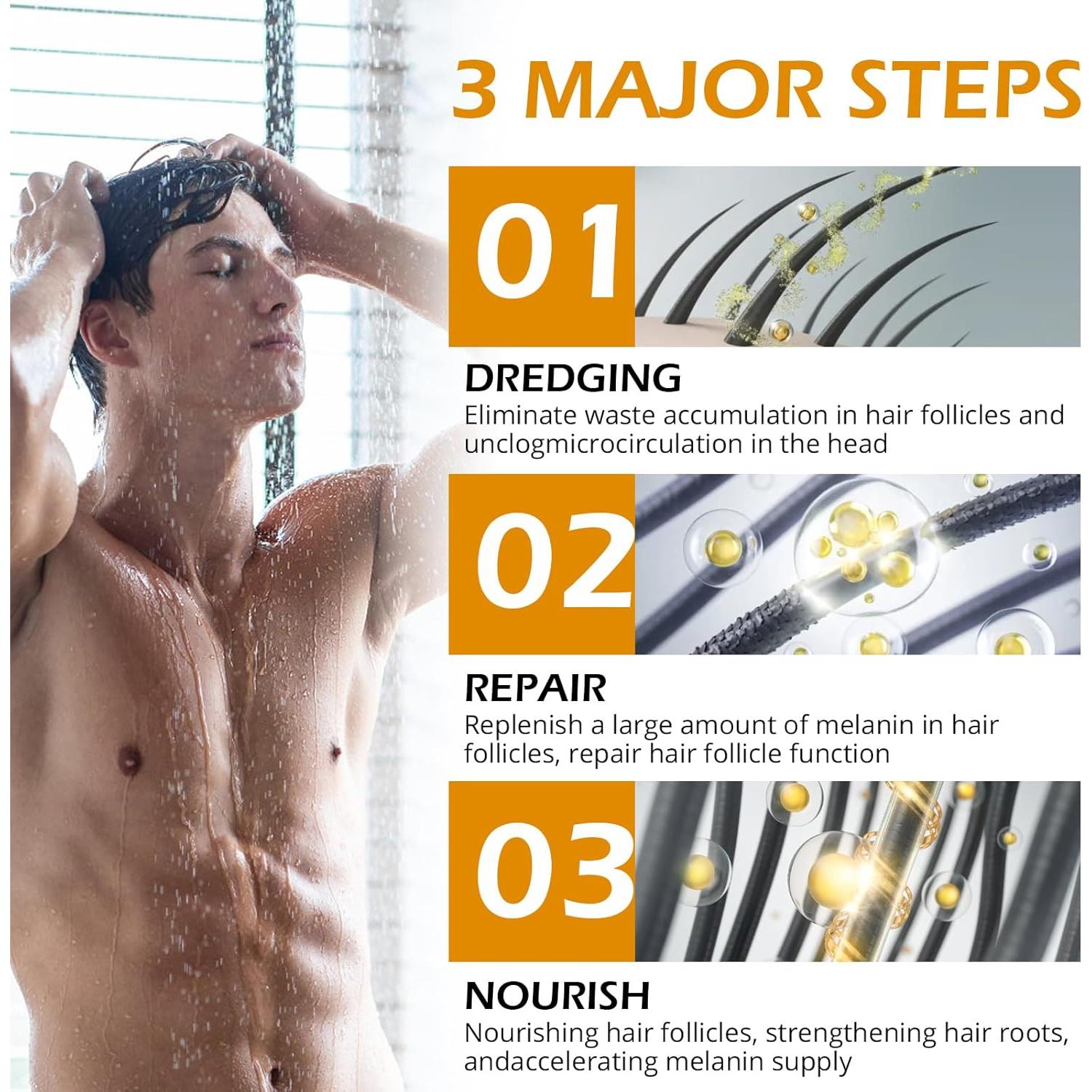 Jabón en Barra Natural Pewatul para Cabello Gris con Ginseng