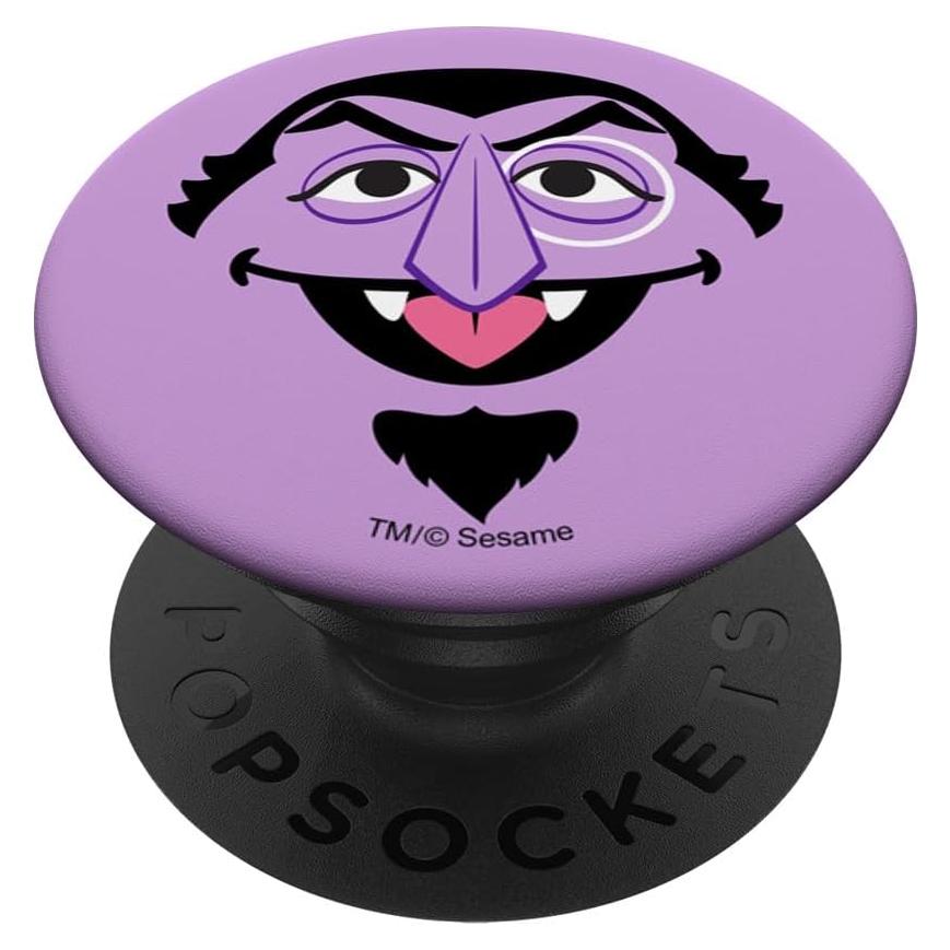 PopSockets Cara del Conde Plaza Sésamo Estándar - Soporte para Móviles