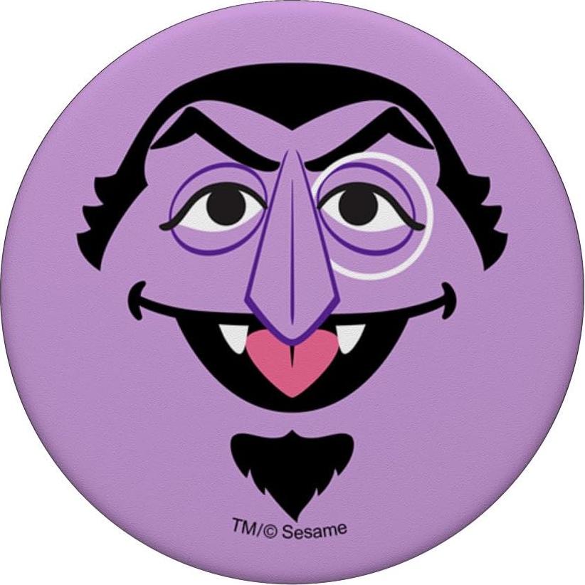 PopSockets Cara del Conde Plaza Sésamo Estándar - Soporte para Móviles