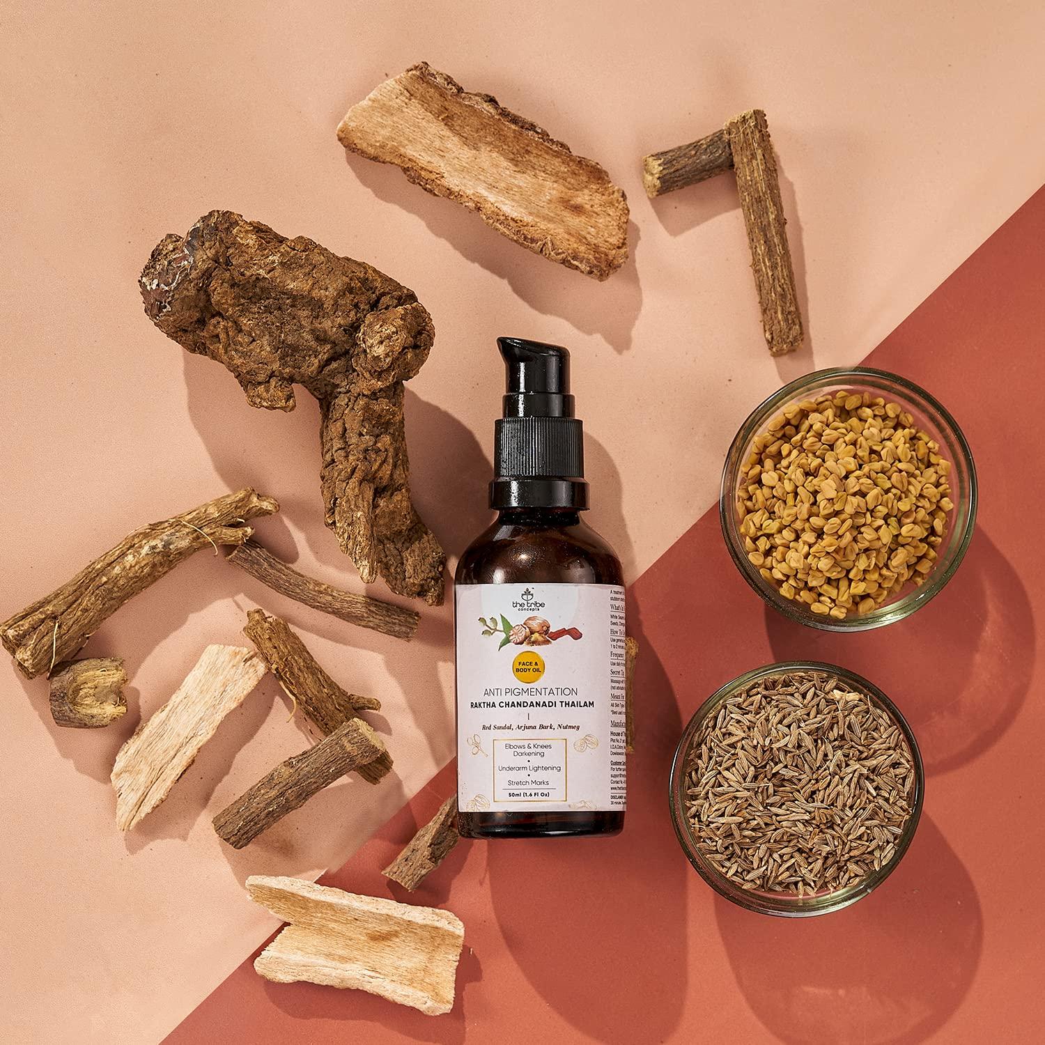 Aceite Corporal Facial Antipigmentación Thailam The Tribe 50 ml