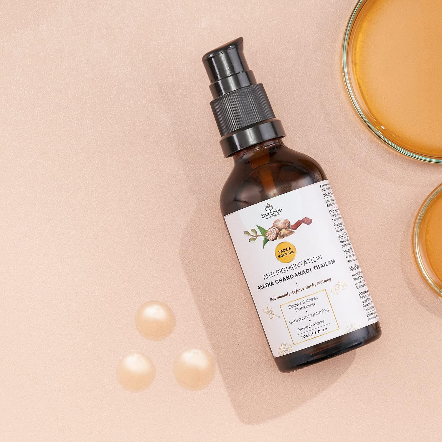 Aceite Corporal Facial Antipigmentación Thailam The Tribe 50 ml