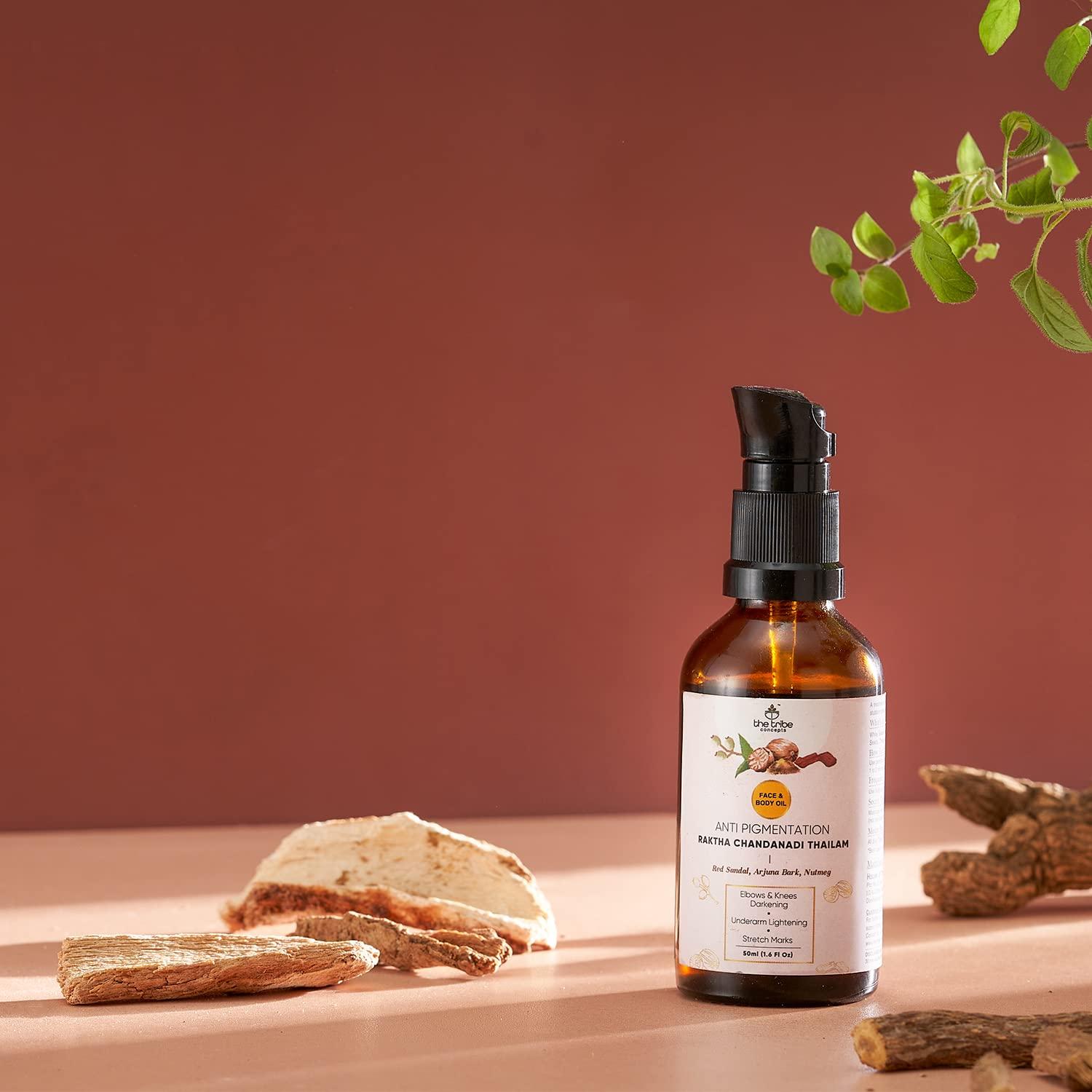 Aceite Corporal Facial Antipigmentación Thailam The Tribe 50 ml