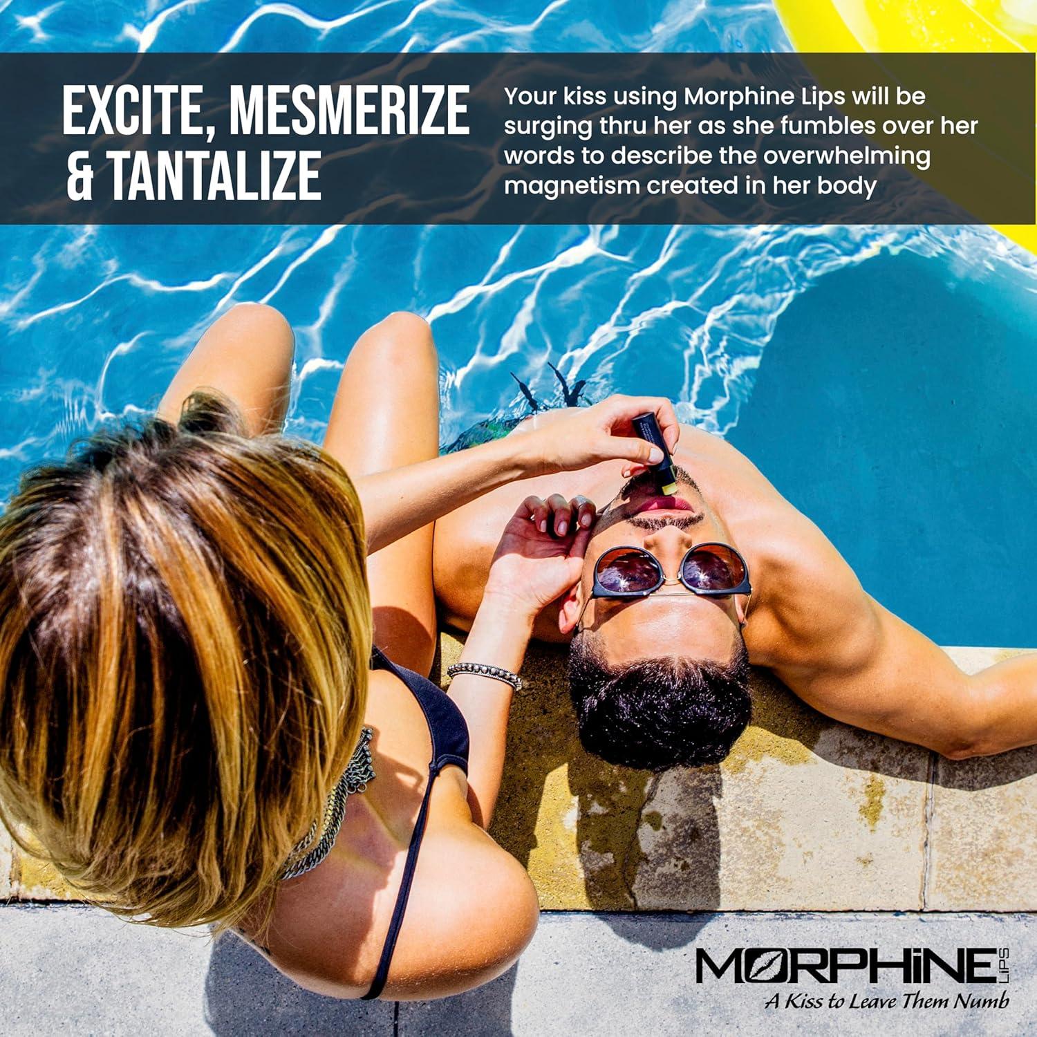 Bálsamo Labial Orgánico Morphine Lips 4g - Durazno y Mango