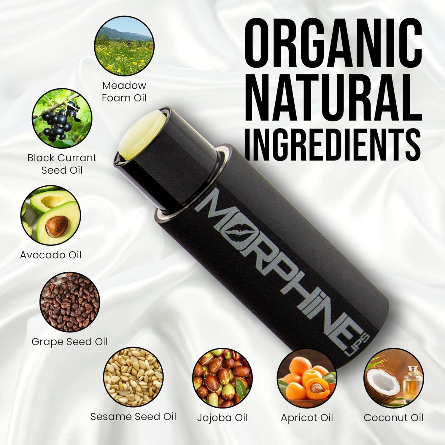 Bálsamo Labial Orgánico Morphine Lips 4g - Durazno y Mango