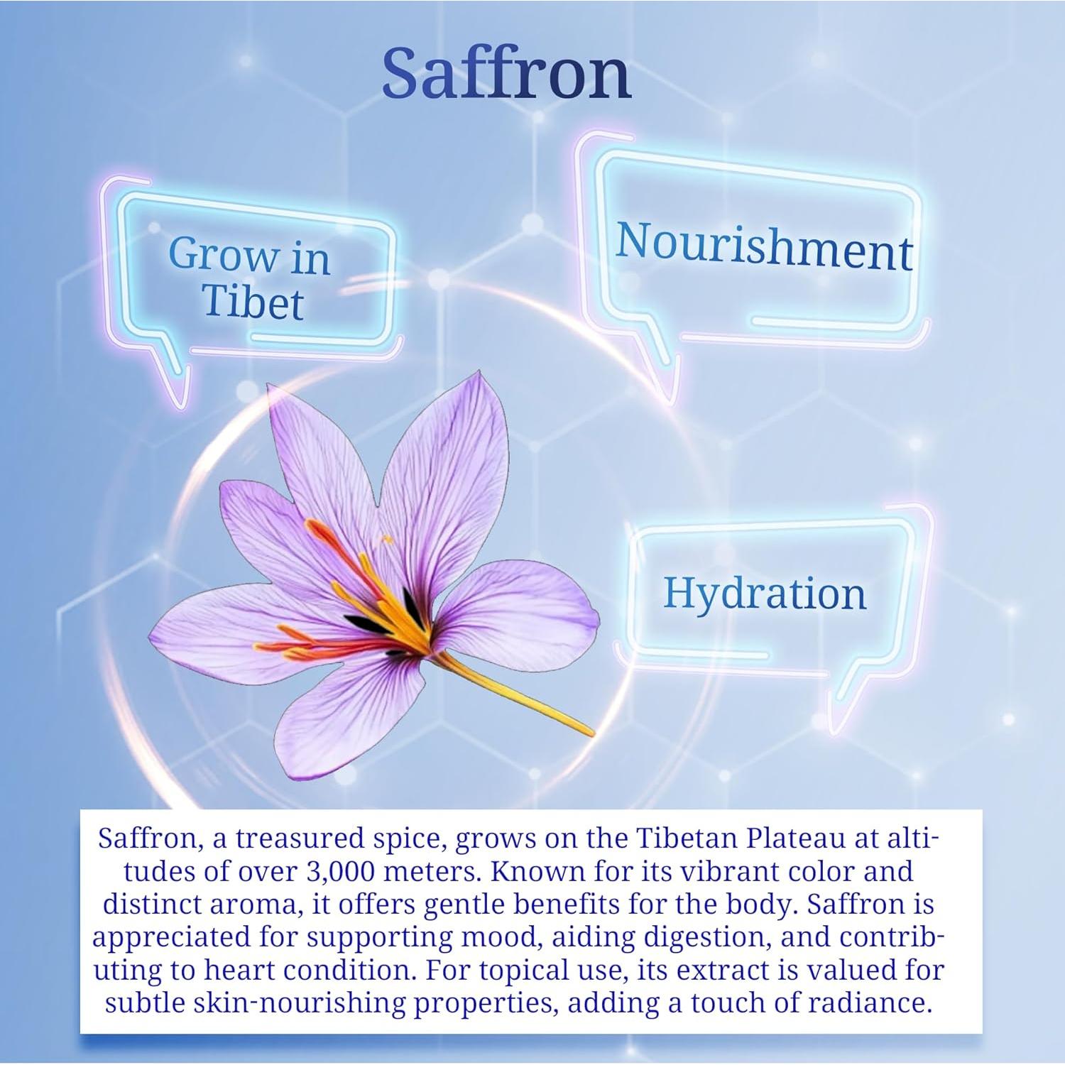 Jabón Herbal Hidratante Cheezheng Himalaya 240g con Azafrán