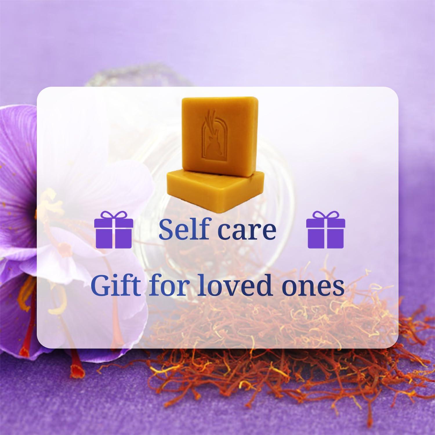 Jabón Herbal Hidratante Cheezheng Himalaya 240g con Azafrán