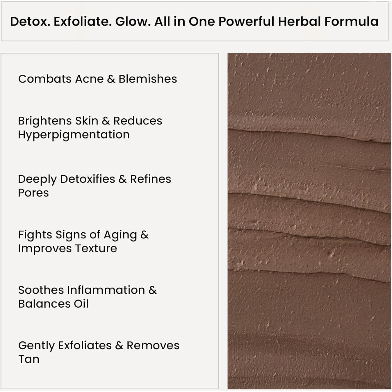 Exfoliante Facial Ayurvédico WildOak 3 en 1 100 g - Anti Acné