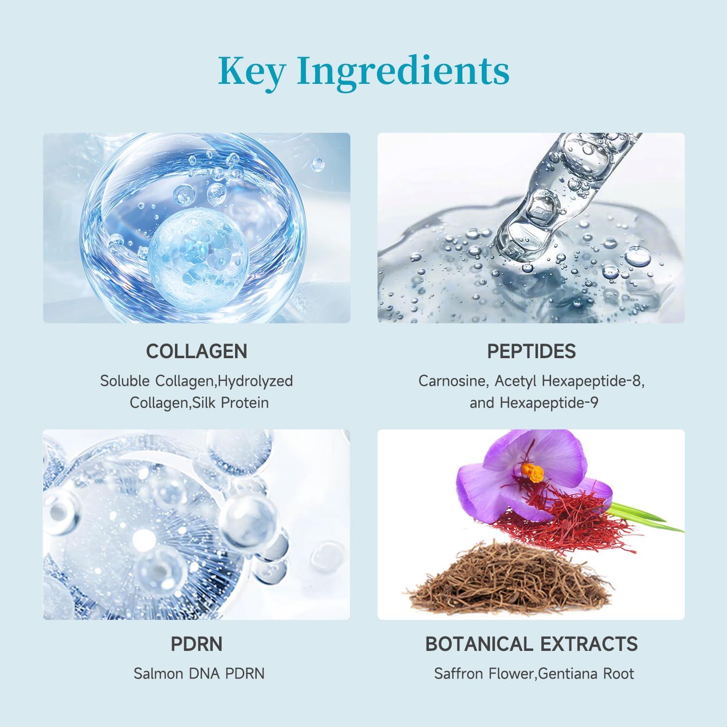 Suero Anti-Envejecimiento Colágeno Triple Bacheri 30 Ampoules