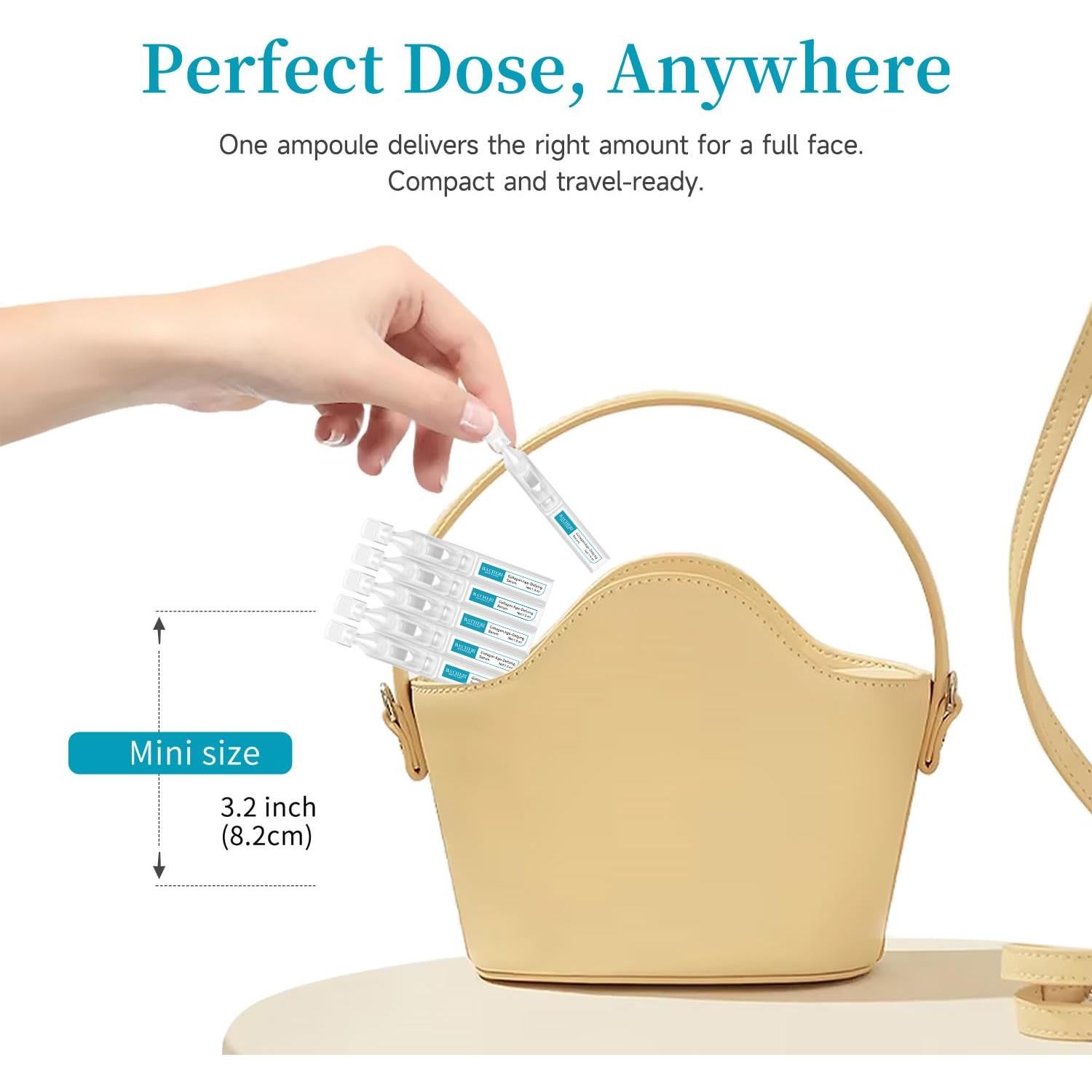 Suero Anti-Envejecimiento Colágeno Triple Bacheri 30 Ampoules