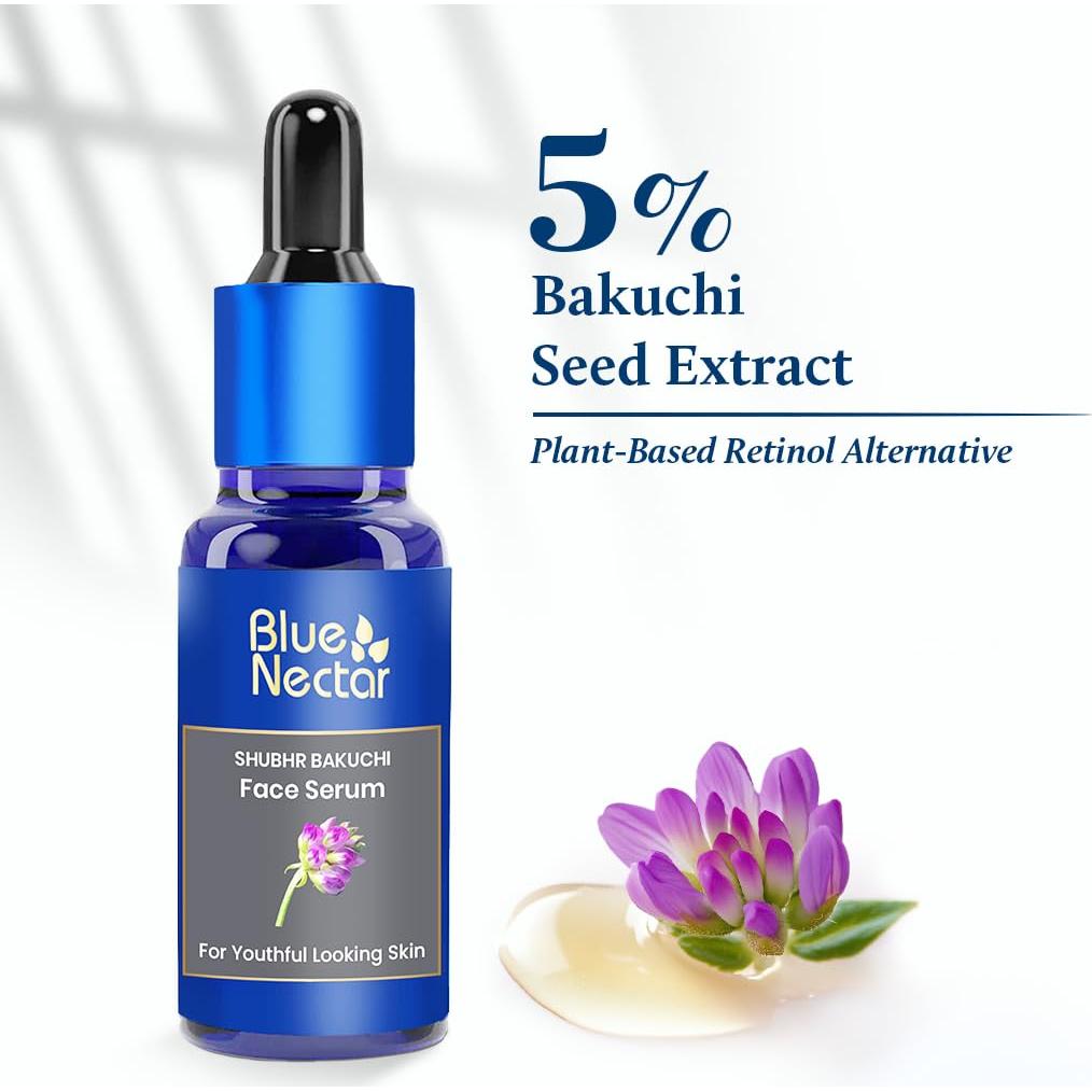 Suero Facial Bakuchiol Blue Nectar 30 ml - Hidratante Natural