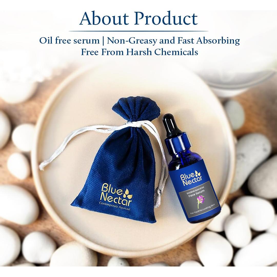 Suero Facial Bakuchiol Blue Nectar 30 ml - Hidratante Natural