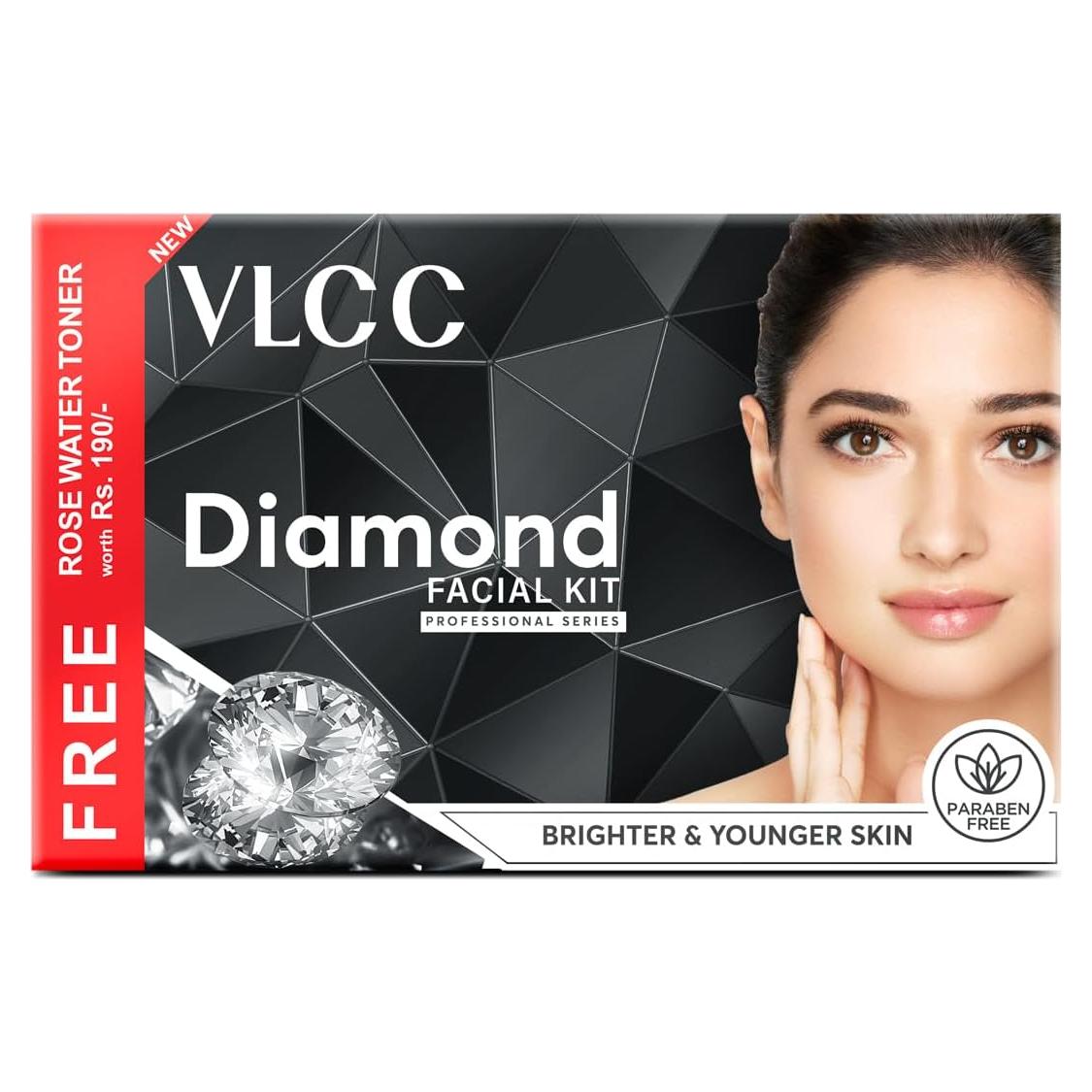 Kit Facial Profesional VLCC con Bhasma de Diamante 180g