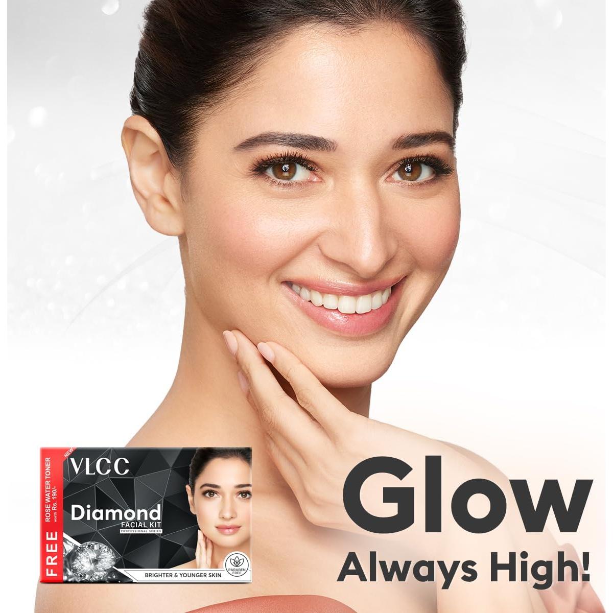 Kit Facial Profesional VLCC con Bhasma de Diamante 180g