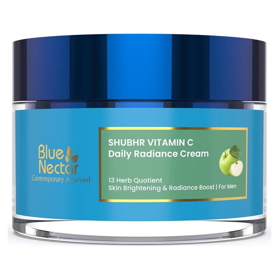 Crema Facial Iluminadora Blue Nectar con Vitamina C 50g