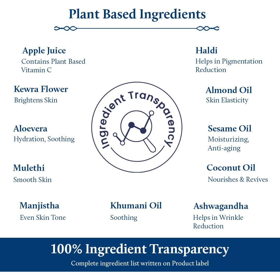 Crema Facial Iluminadora Blue Nectar con Vitamina C 50g