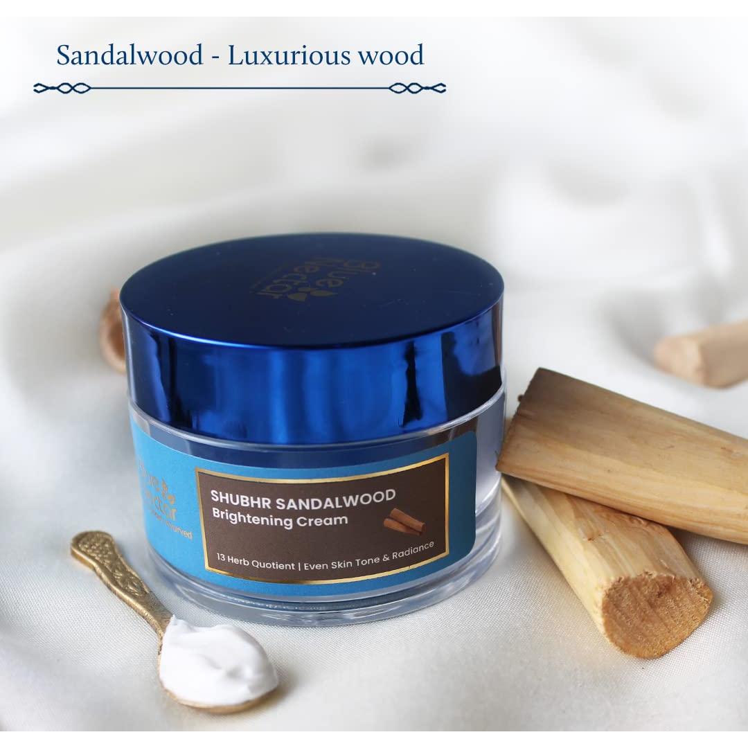 Crema Hidratante Facial Blue Nectar 50g - 13 Hierbas Ayurvédicas