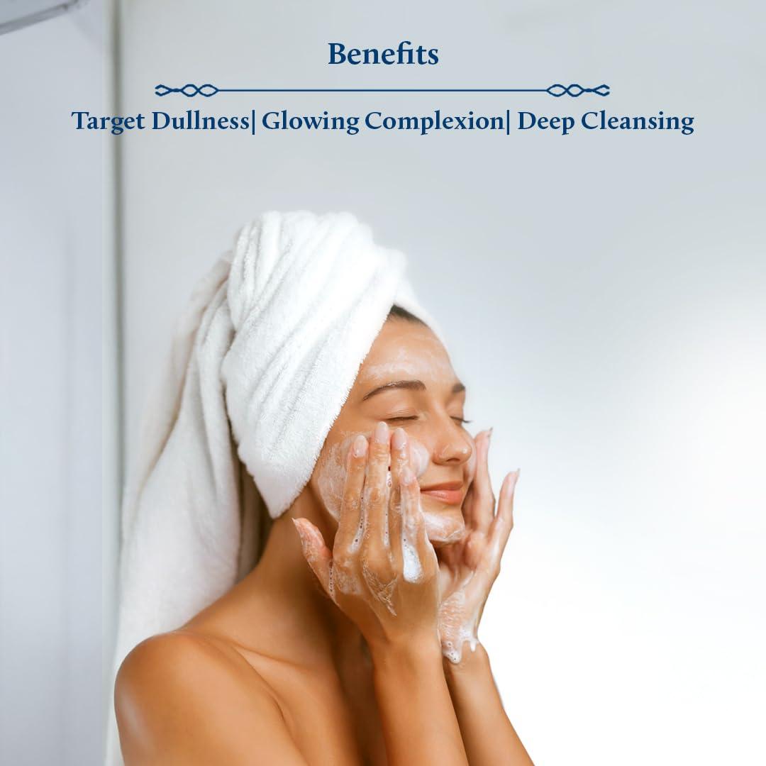 Limpiador Facial Ayurvédico Blue Nectar 24K Oro 200 ml