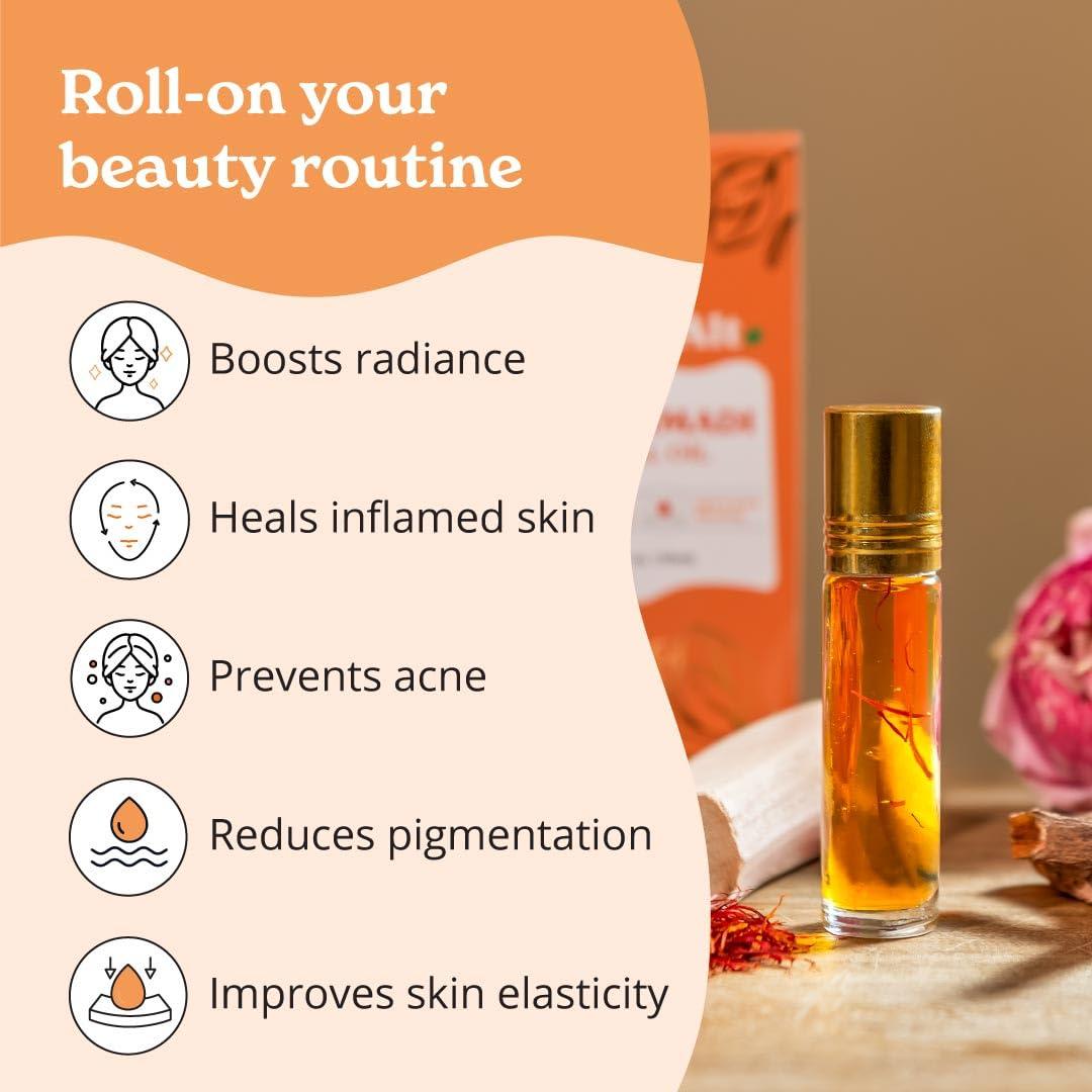 Aceite Facial Kumkumadi 10 ml - Brillo e Hidratación Natural