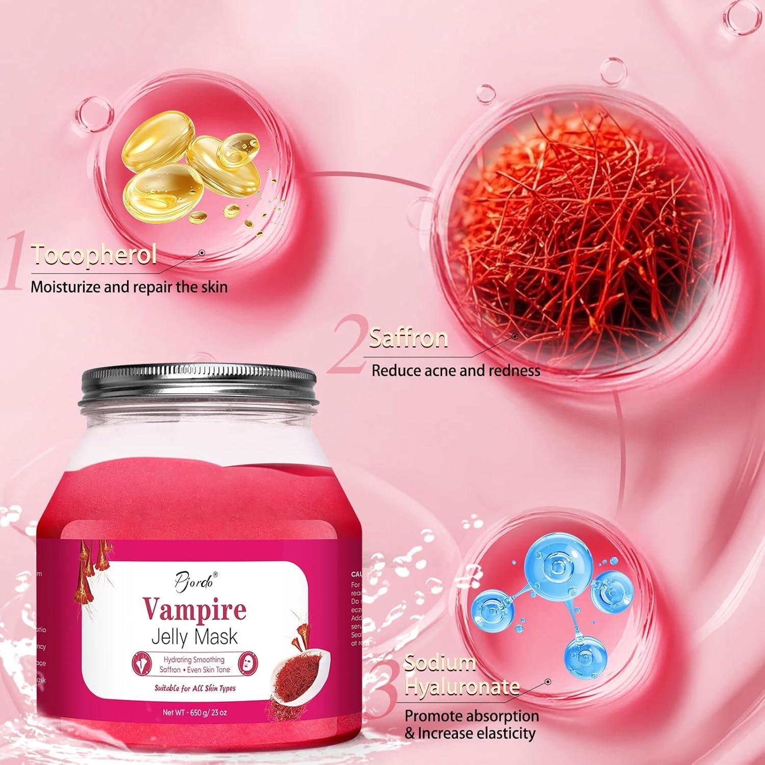 Mascarilla de Gel Vampiro Pjordo para Hidratación Facial 0.89kg