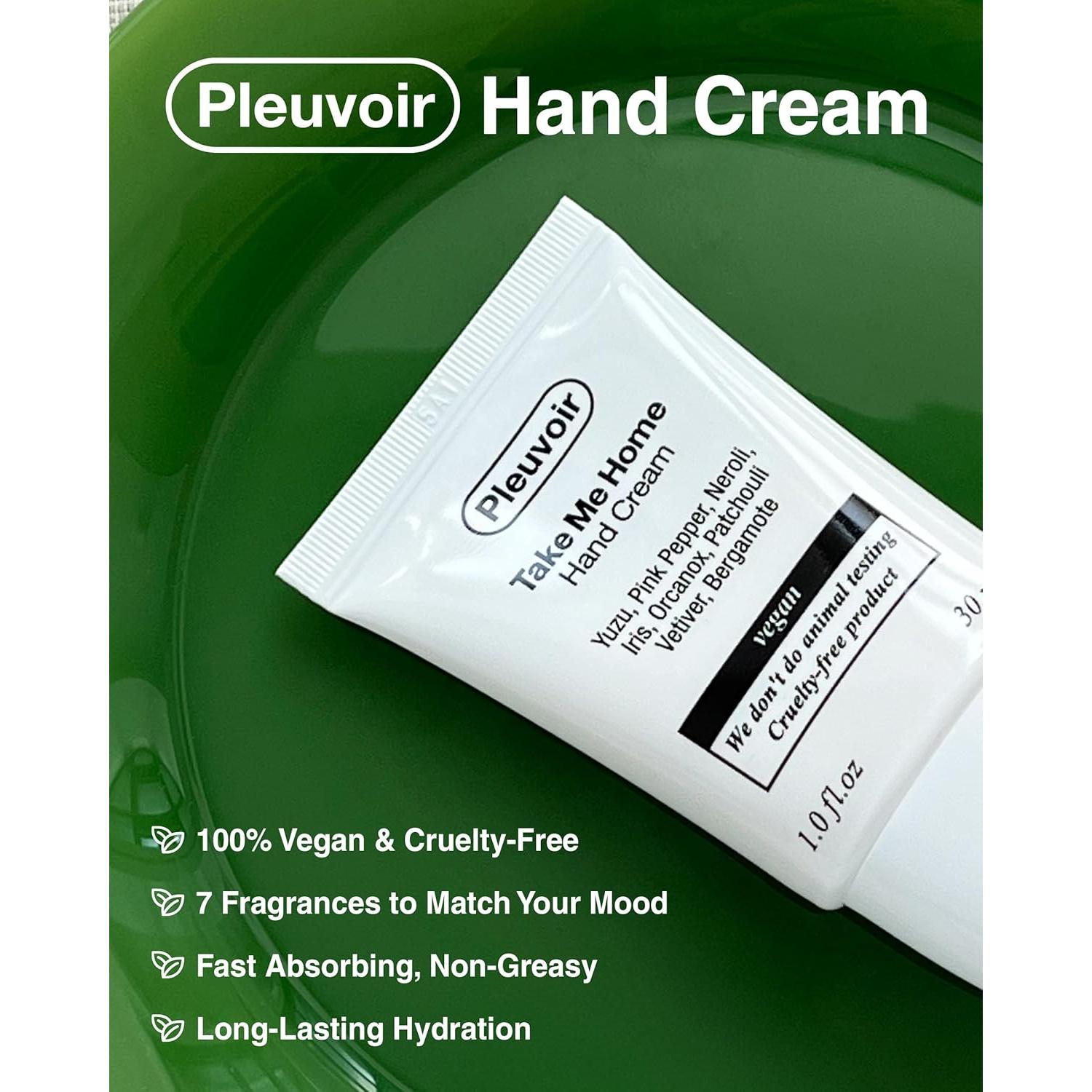 Crema de Manos Pleuvoir Almizcle Floral 40.82g - K-Beauty Vegano