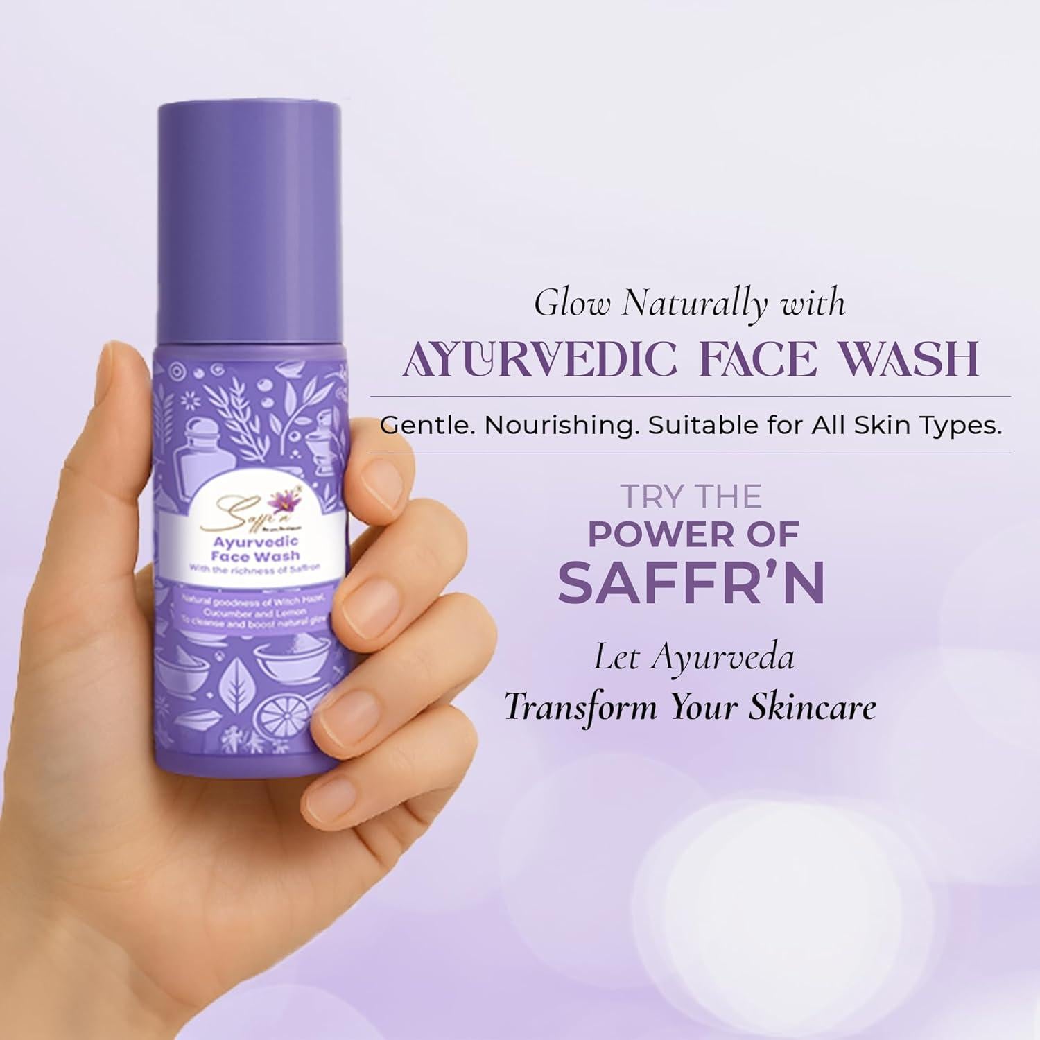 Limpiador Facial Ayurvédico A G Orgánica 100 ml - Niacinamida, Vitamina C