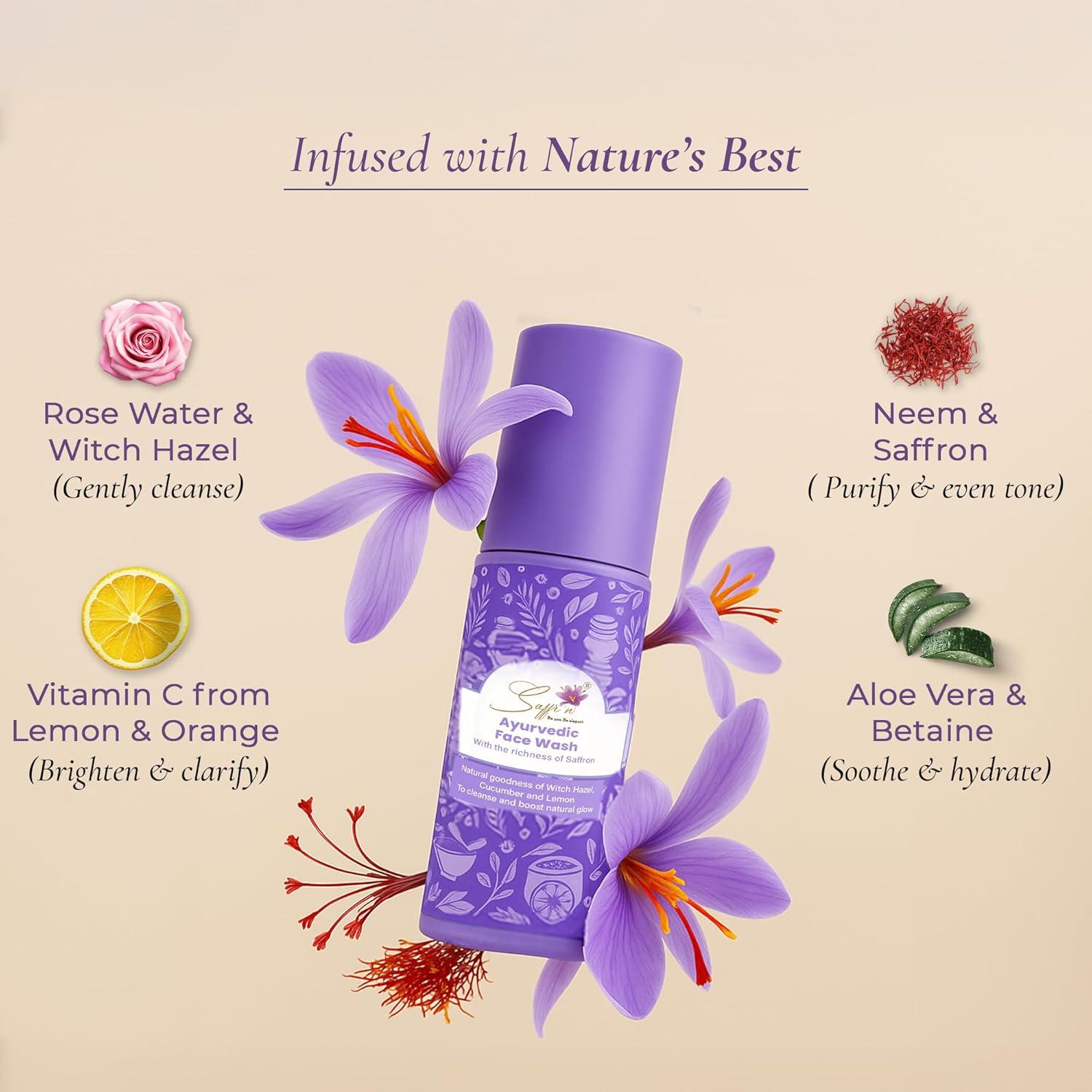 Limpiador Facial Ayurvédico A G Orgánica 100 ml - Niacinamida, Vitamina C