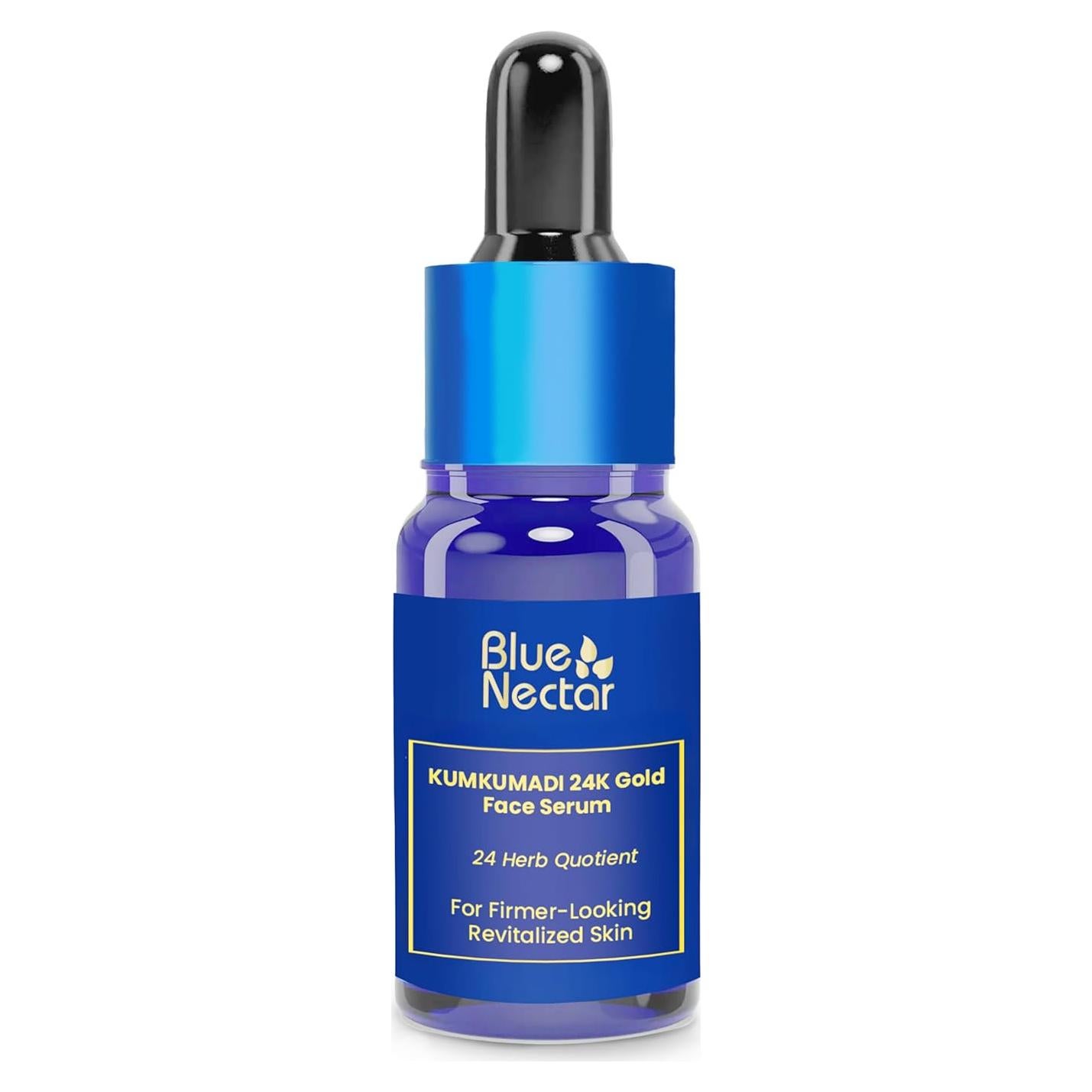 Suero de Oro 24K Blue Nectar 9.8 ml - Antienvejecimiento Natural