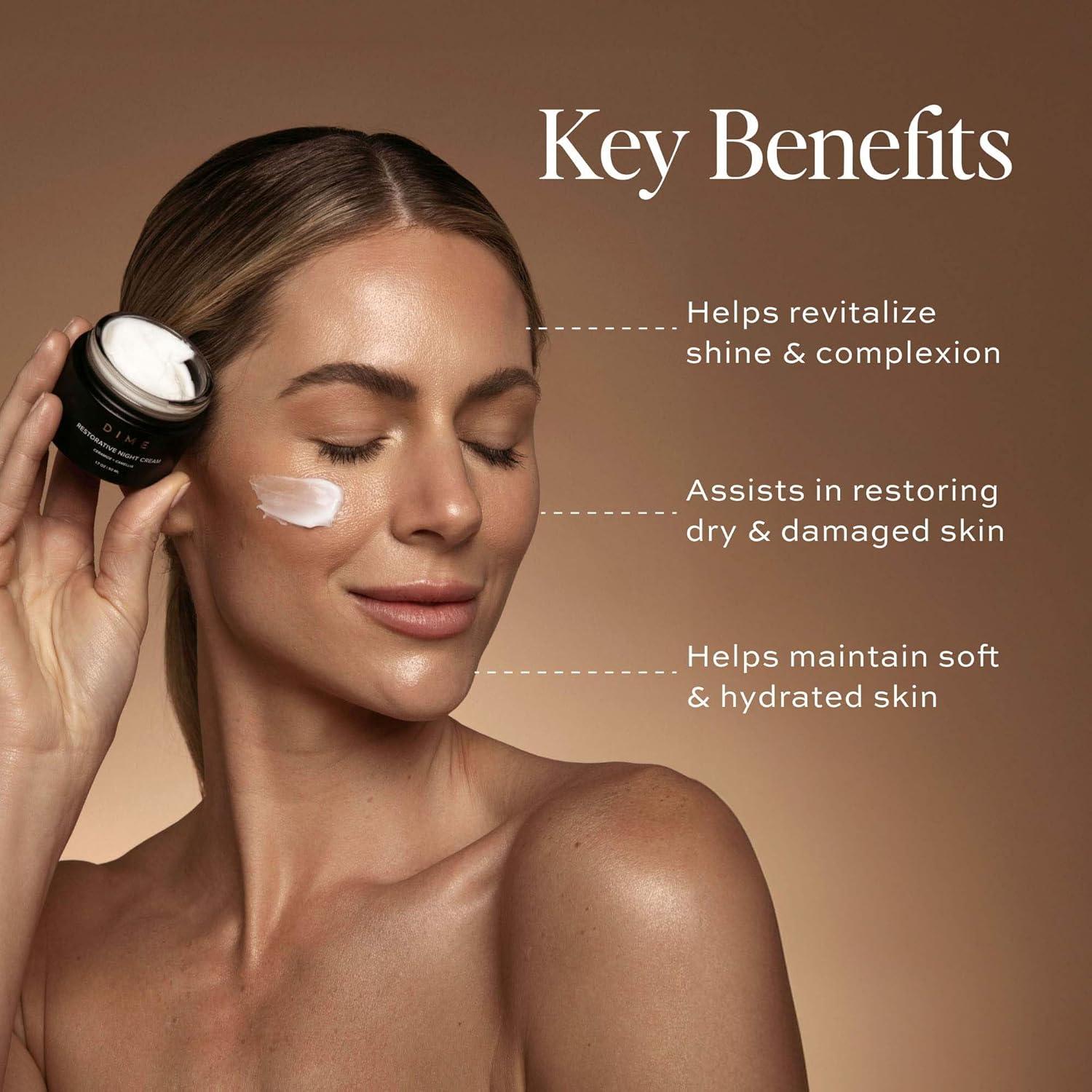 Crema Nocturna Restauradora DIME Beauty 50 ml Hidratante Facial