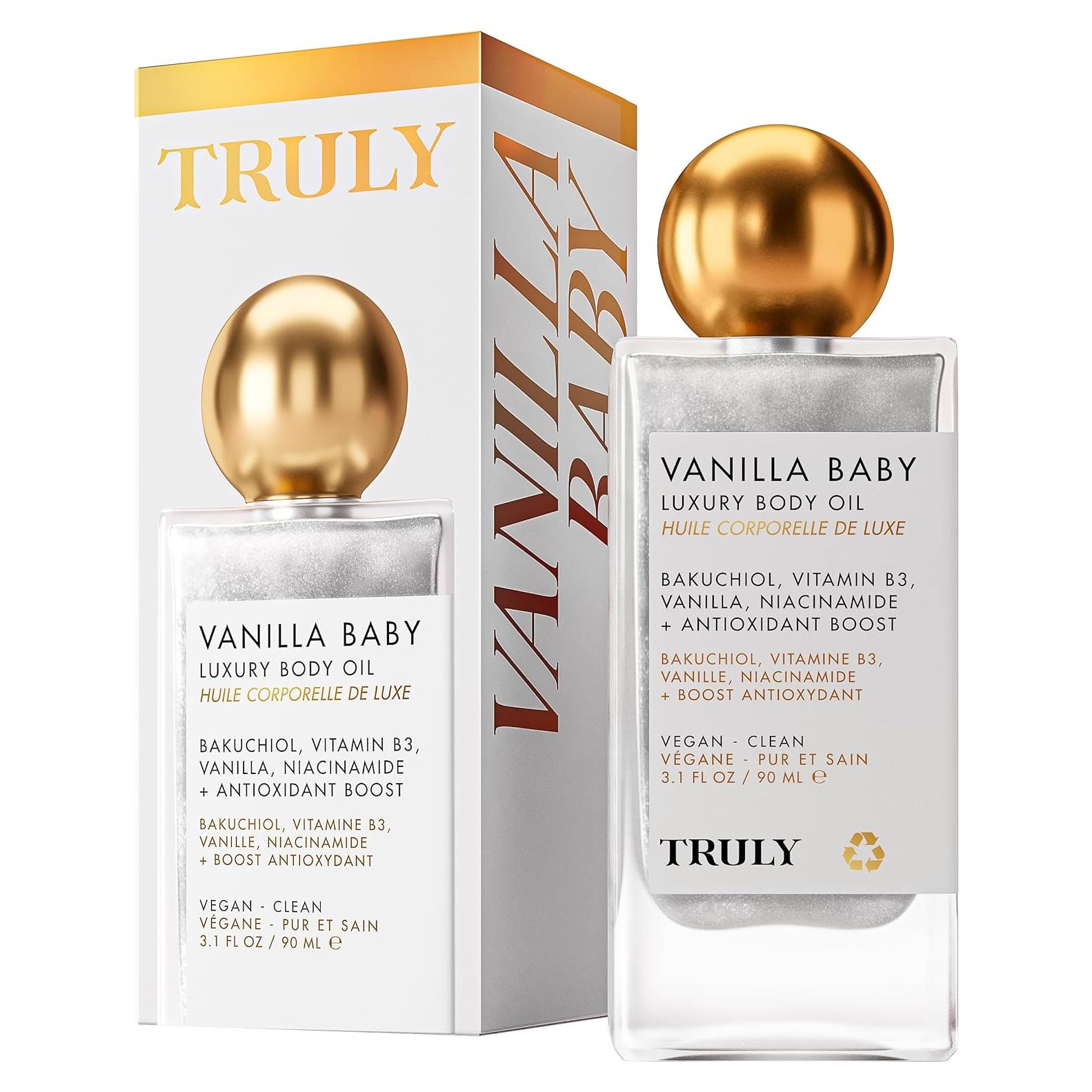 Aceite Corporal Truly Luxury Vainilla Bebé 299g Hidratante