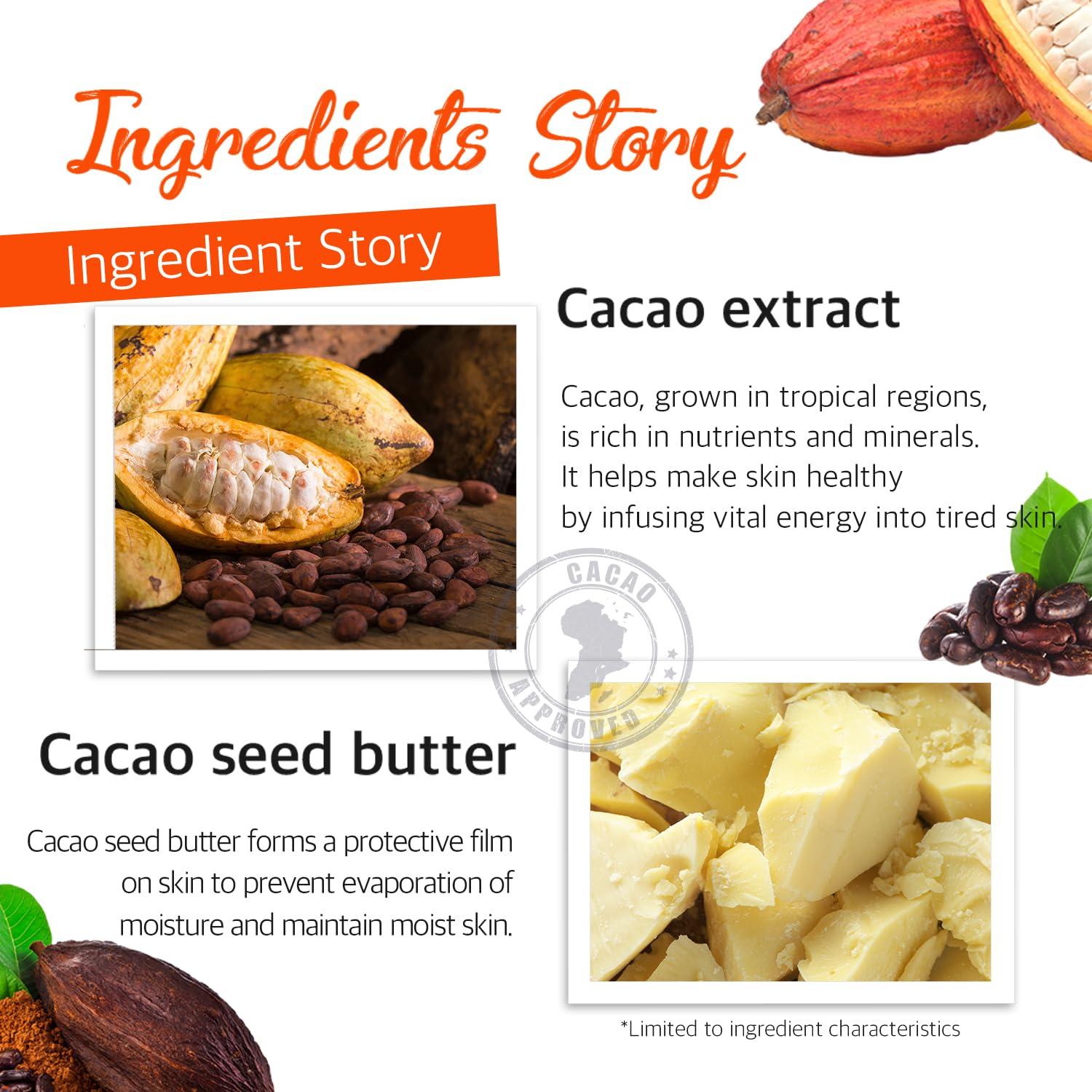 Mascarilla Facial Hidrogel Petitfee Cacao 5 Unidades 295g