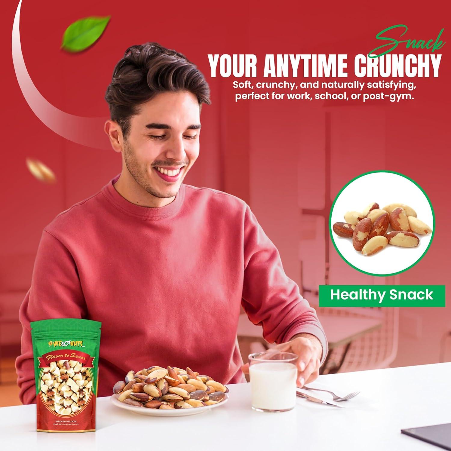 Nueces de Brasil Crudas We Got Nuts 2.27 kg Sin Sal