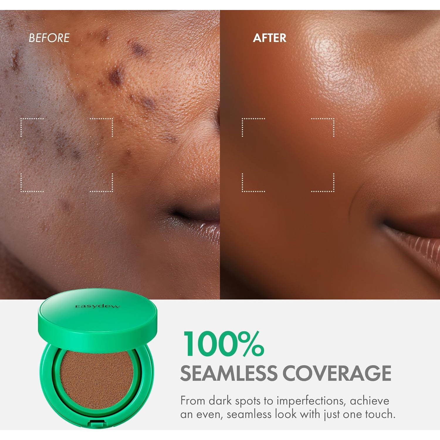 Easydew Mela B Toning Ampoule Cushion 12.7g - Maquillaje Antienvejecimiento