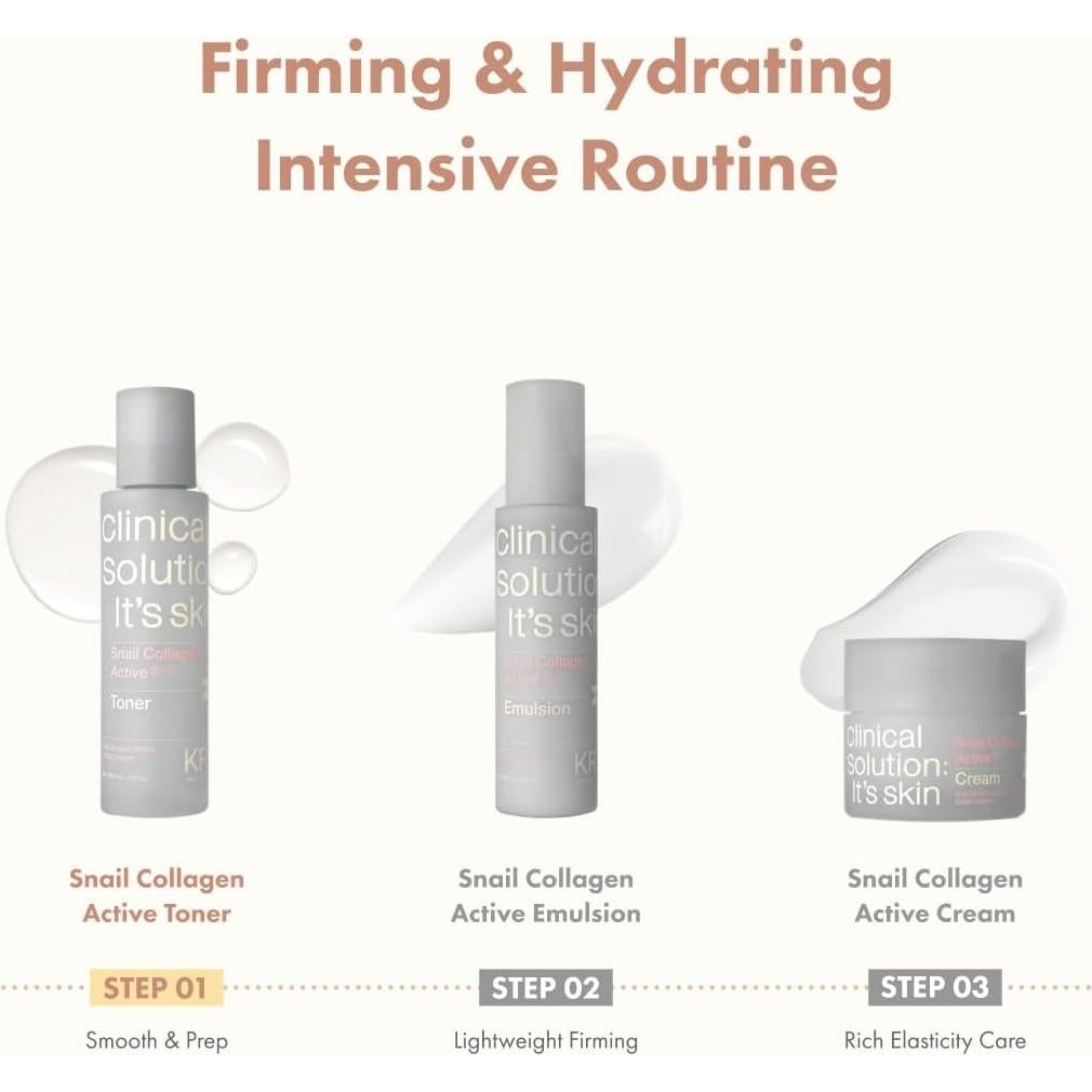 Tónico Facial Hidratante It'S SKIN Colágeno Caracol 120 ml