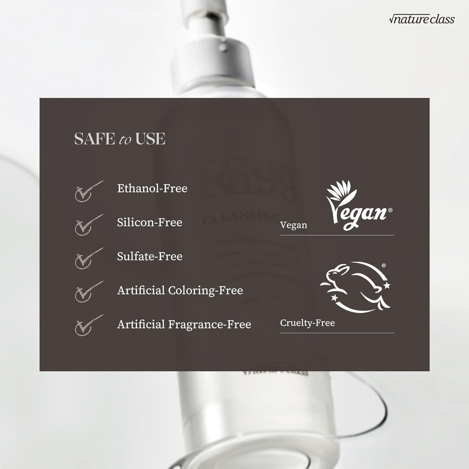 Aceite Limpiador R199 Nature Class 200 ml - Hidratante y Antipuntos Negros