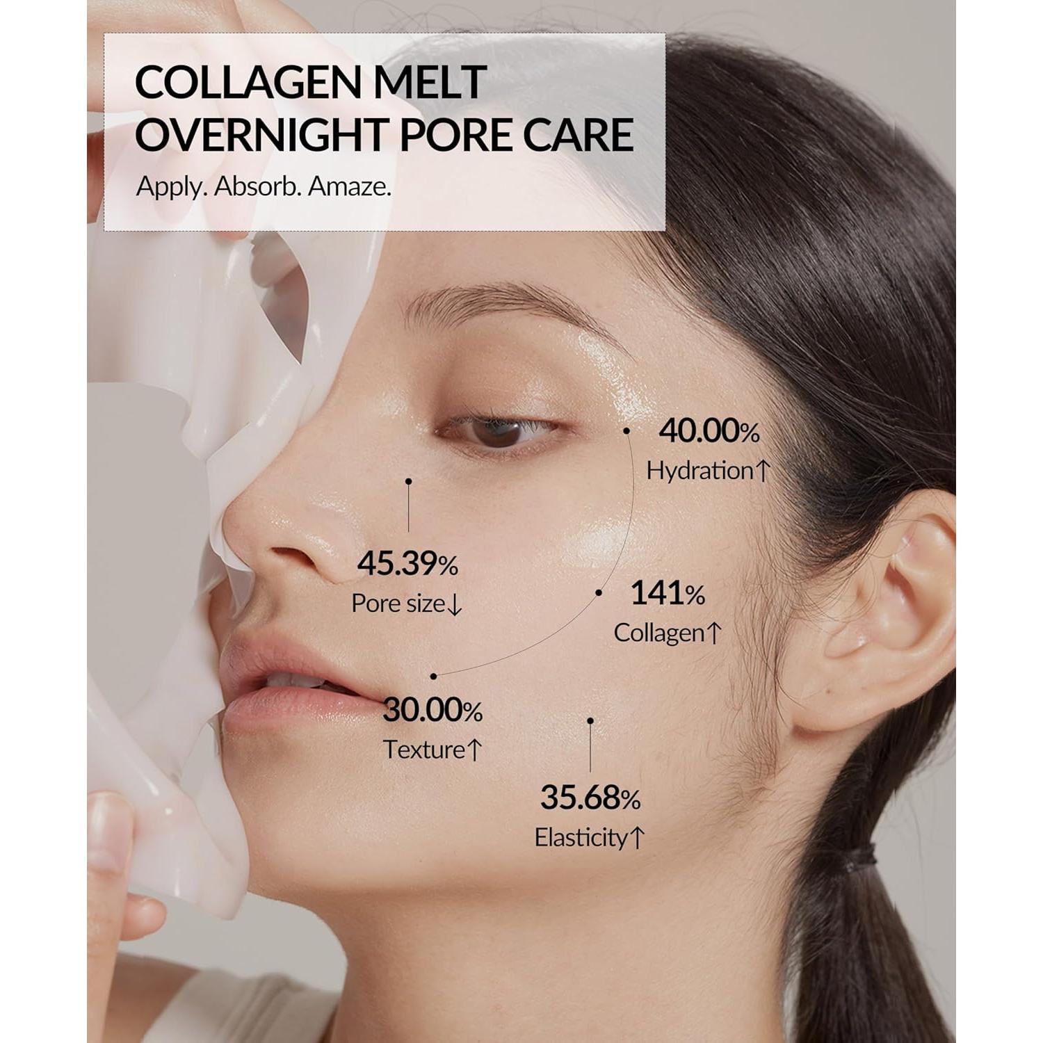 Mascarilla Facial de Colágeno Nocturna 3 Pasos JINCOSTECH