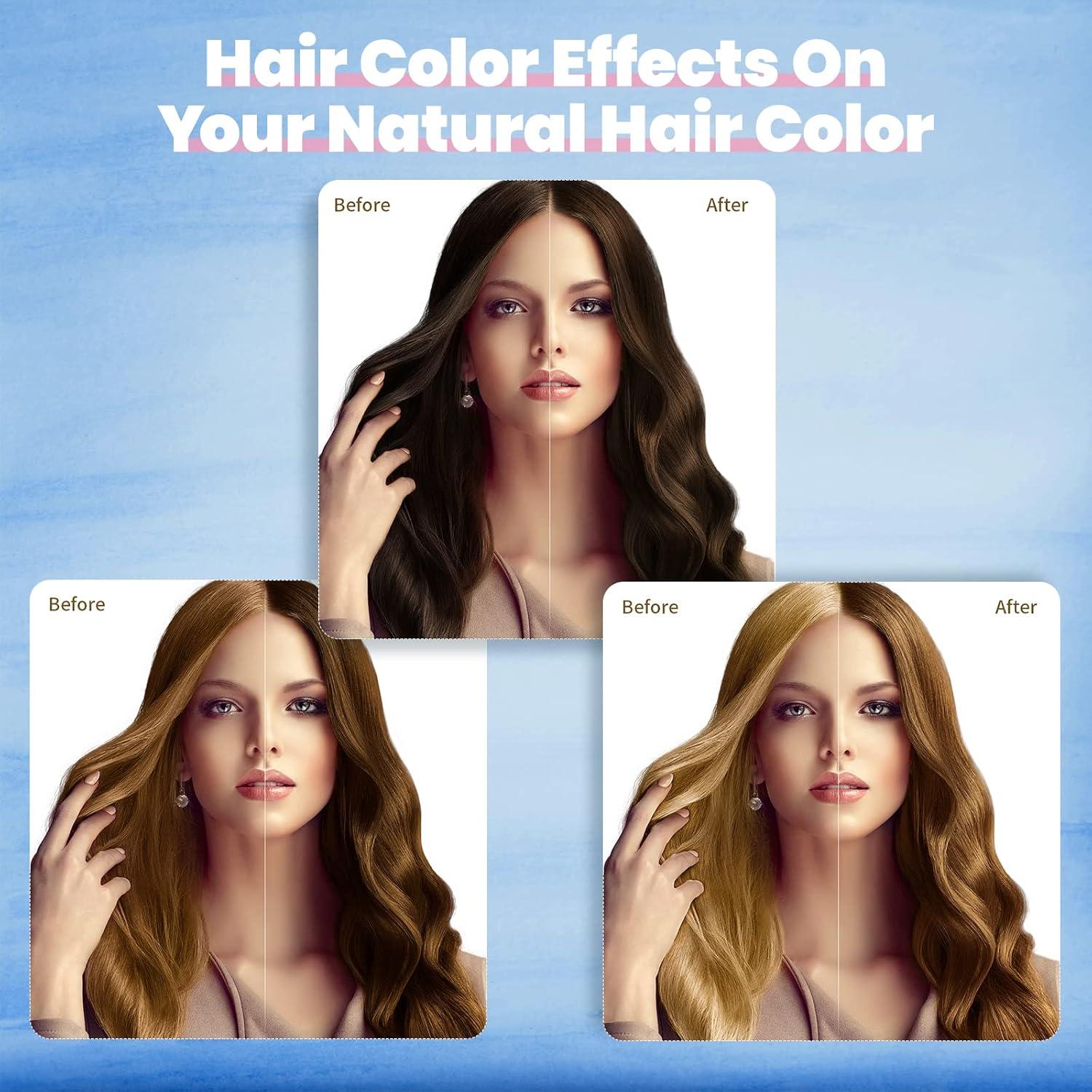 Champú Tinte Semi-Permanente BOJICA 500ml Castaño Claro